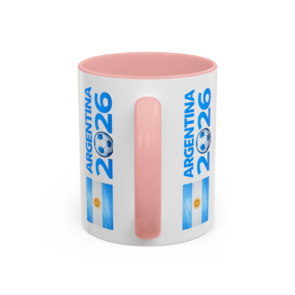 Argentina 2026 Soccer Cup Mug – Accent Coffee Cup (11/15oz)