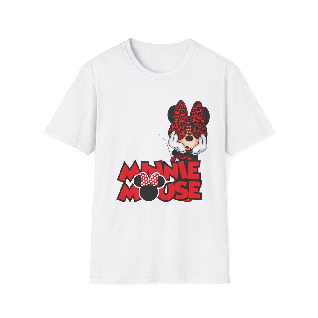 Minnie Mouse Leopard Bow T-Shirt — Retro Disney Graphic Tee