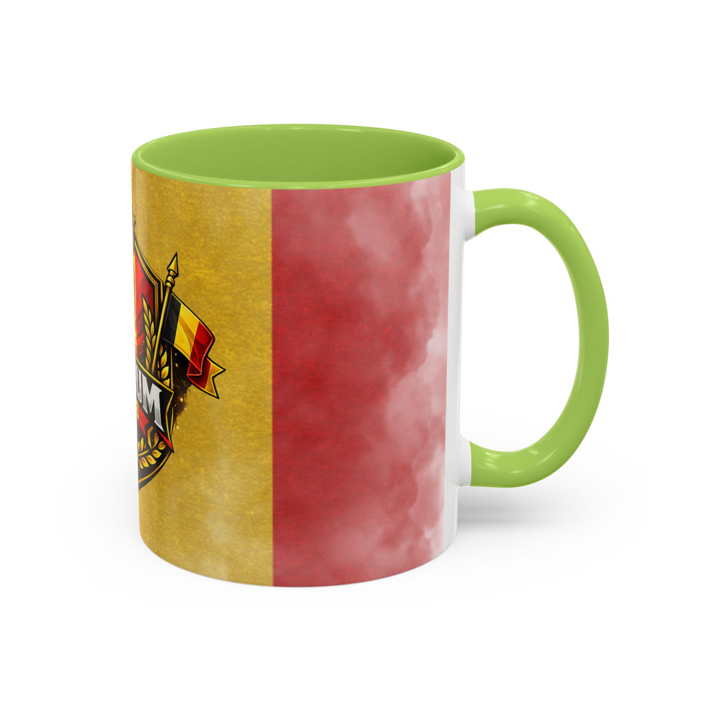 Belgium 2026 Soccer Crest Coffee Mug — Cup Fan Gift (11/15oz)