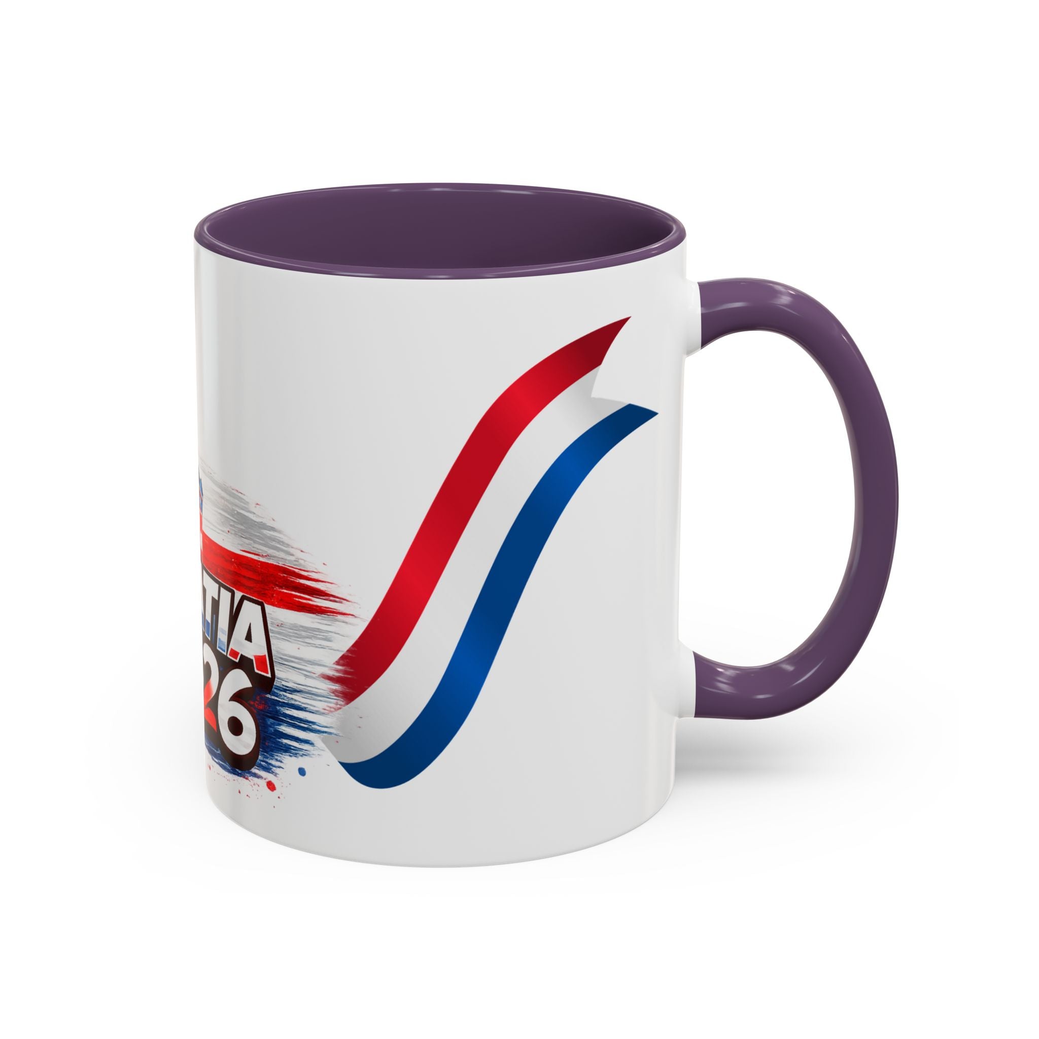 Croatia 2026 Soccer Mug – Croatia Flag Football Fan Coffee Cup (11/15oz)