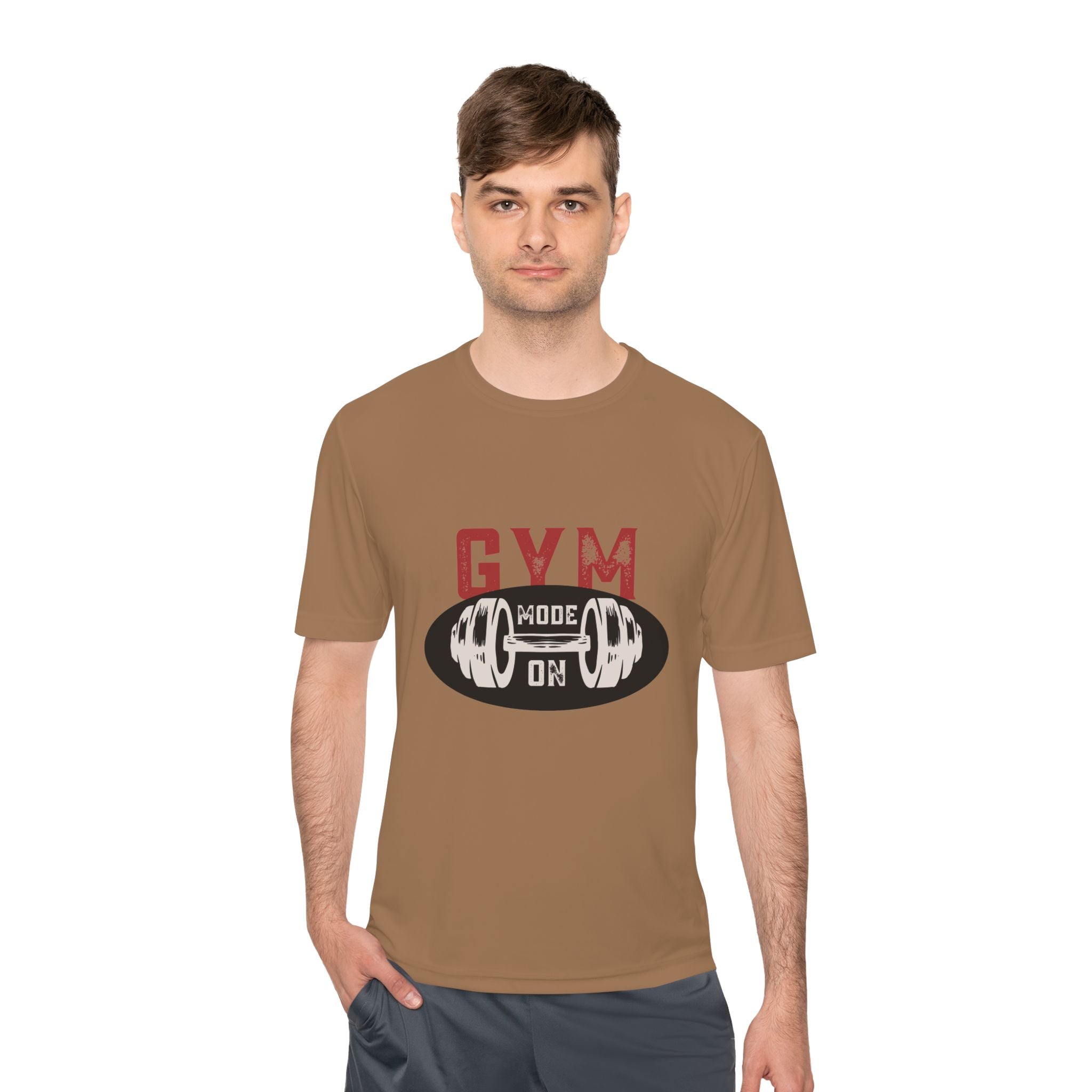 Gym Mode On Moisture-Wicking Tee