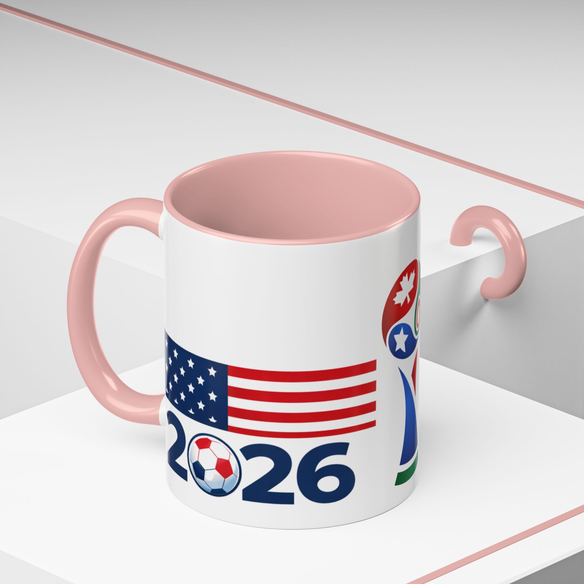 2026 cup USA+Canada Soccer Coffee Mug — 11/15oz Accent