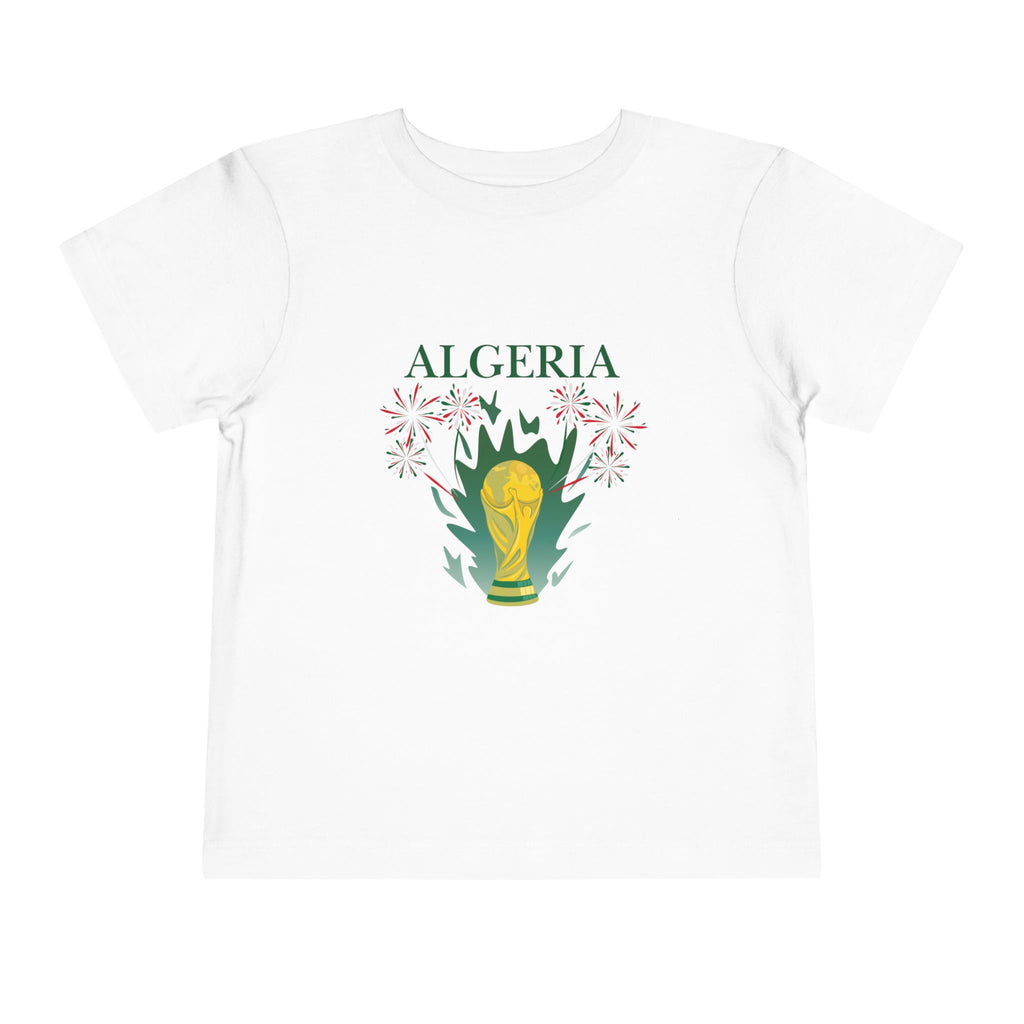 Algeria Toddler Tee — Algeria 2026 Cup Soccer Cup Design