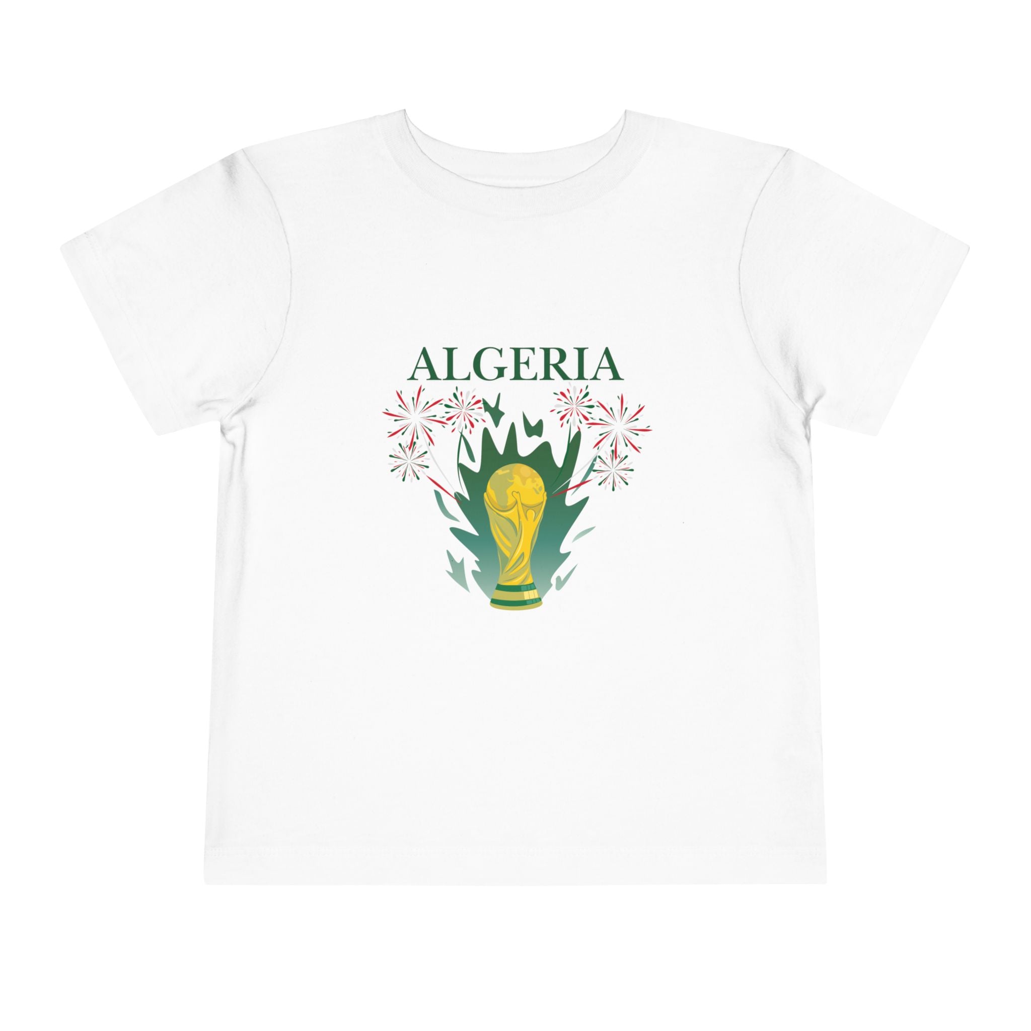 Algeria Toddler Tee — Algeria 2026 Cup Soccer Cup Design