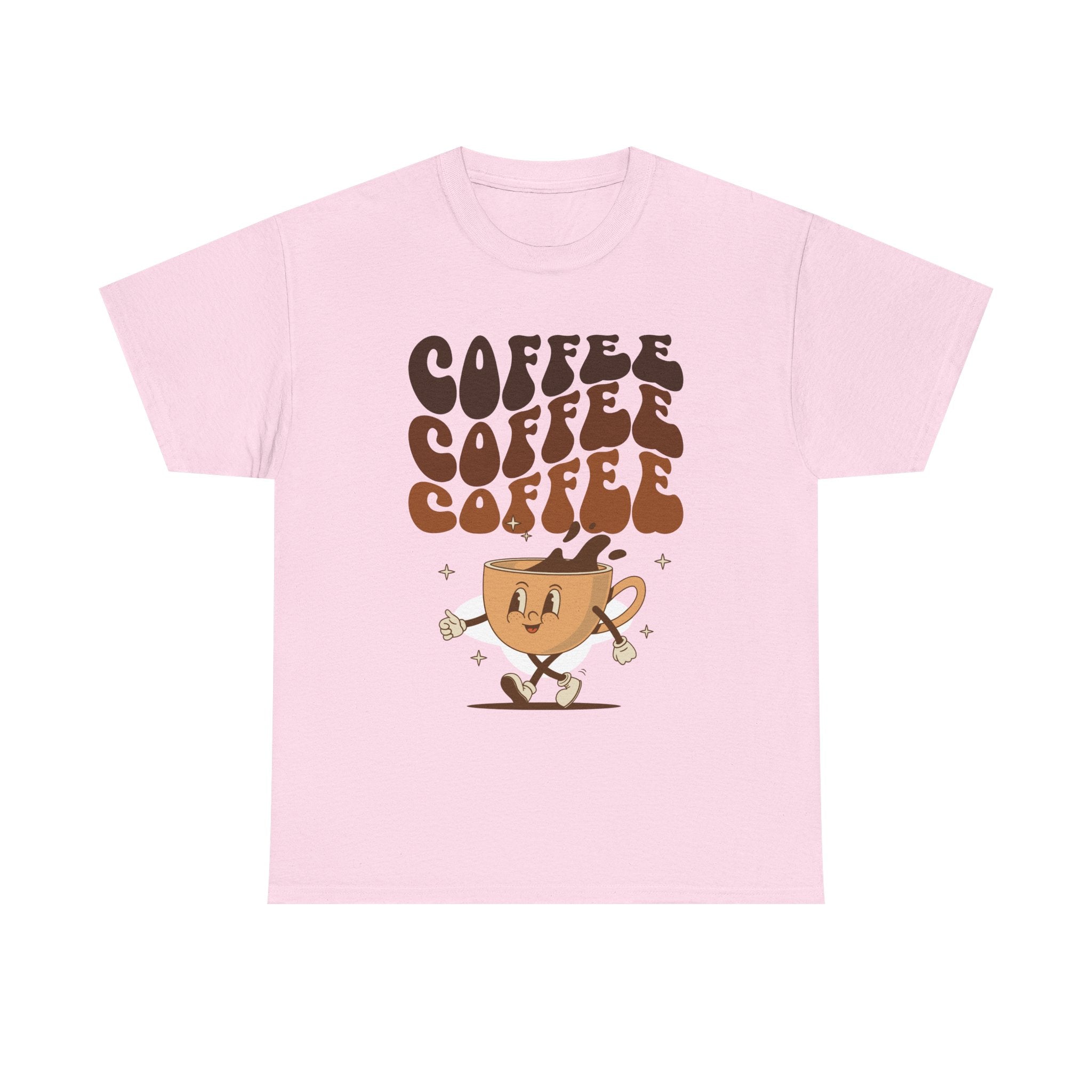 Drink coffee Unisex Heavy Cotton Tee