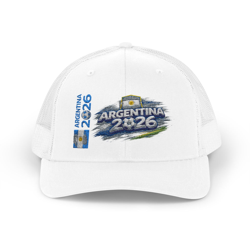 Argentina 2026 Trucker Cap – Soccer Cup Supporter Snapback