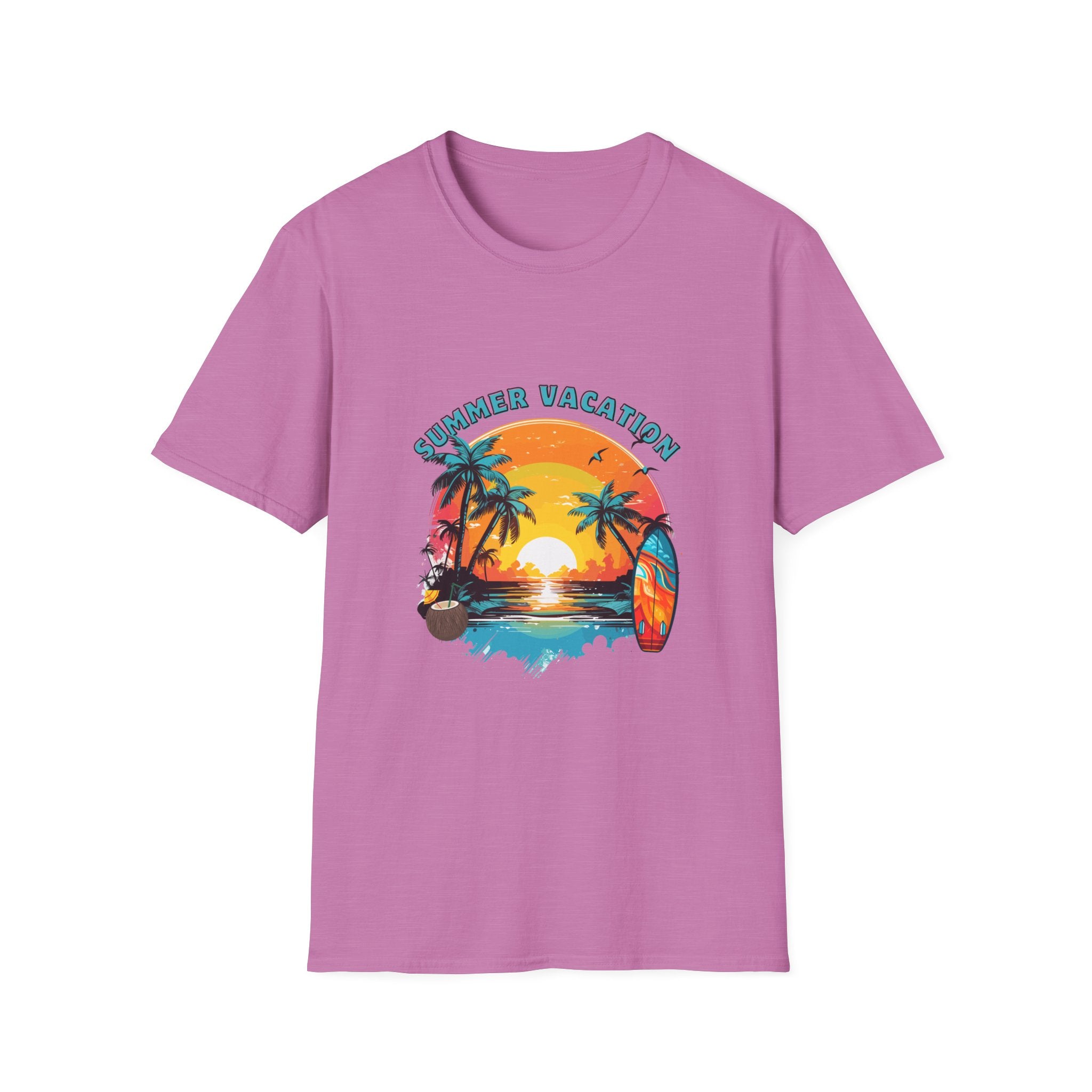 Summer Vacation Graphic T-Shirt