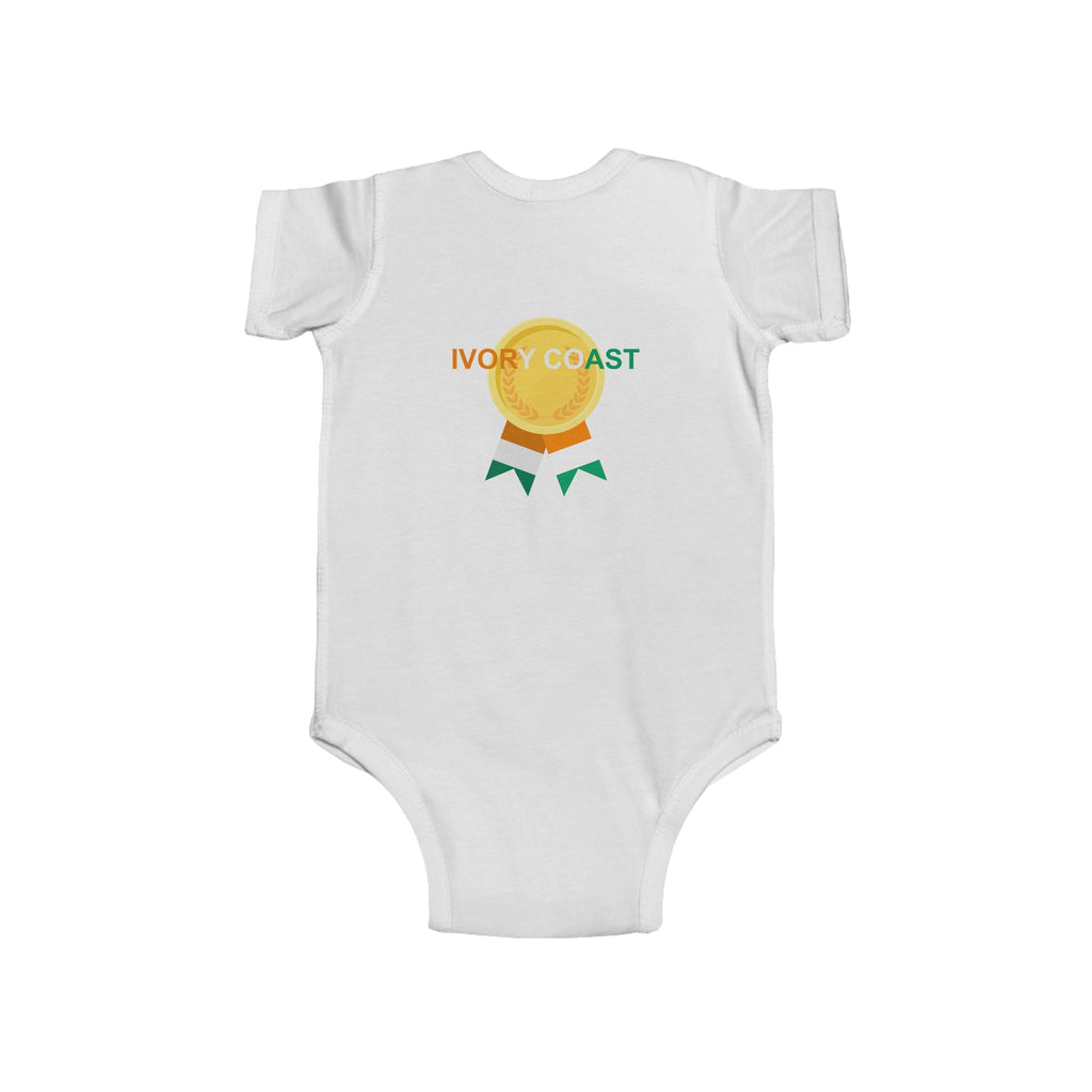 Ivory Coast Infant Fine Jersey Bodysuit