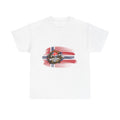 Norway 2026 Football Fan T-Shirt — Norwegian Flag & Trophy Soccer Tee