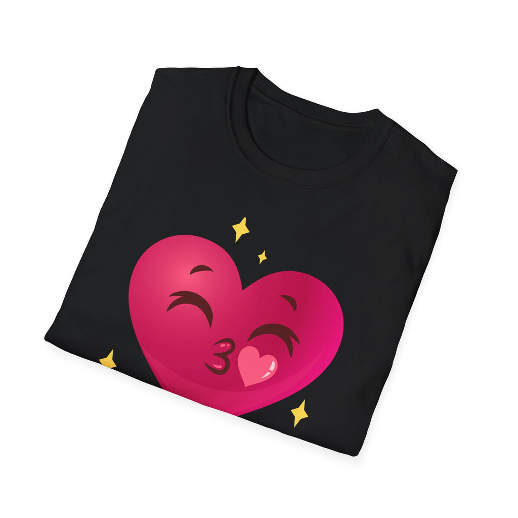 Kiss Me Heart Graphic T-Shirt — Cute Valentine’s Day Tee