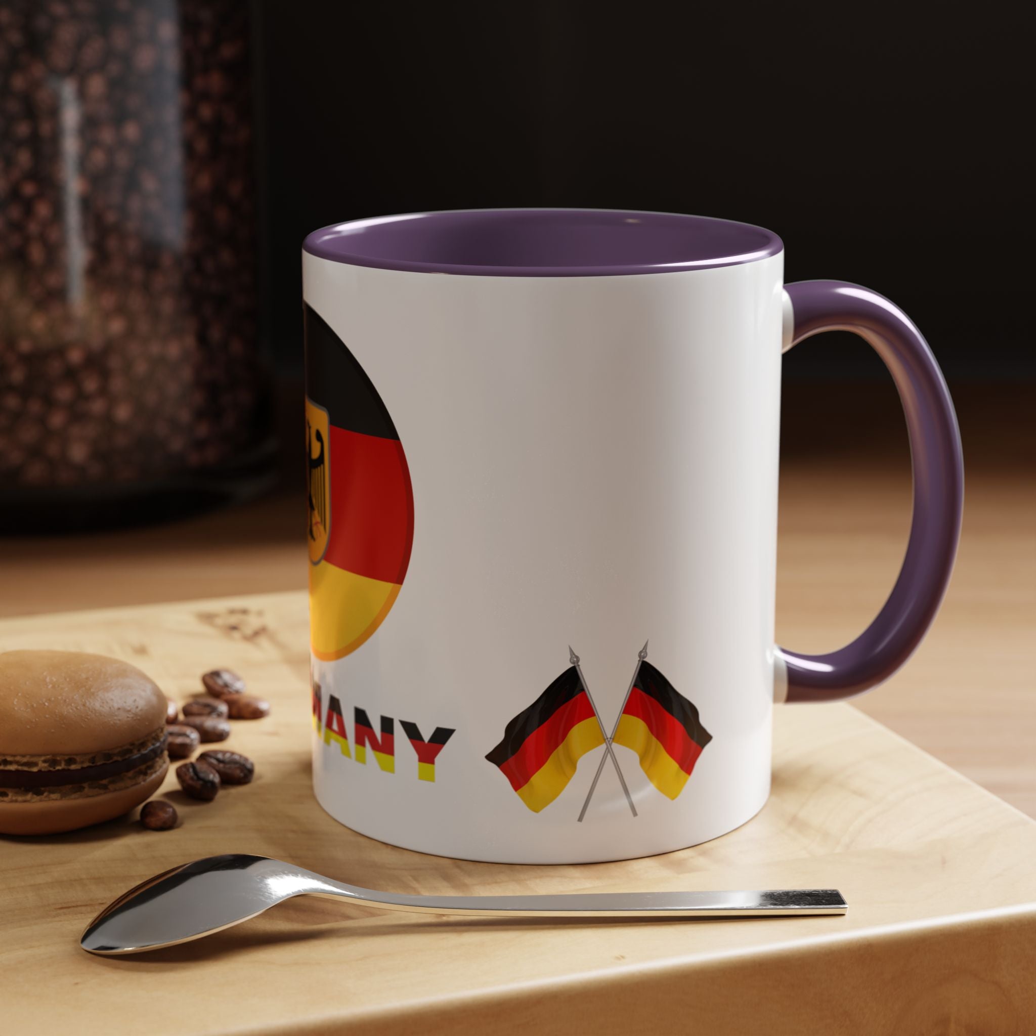 Germany Flag Coffee Mug — German Pride Accent Mug (11/15oz)