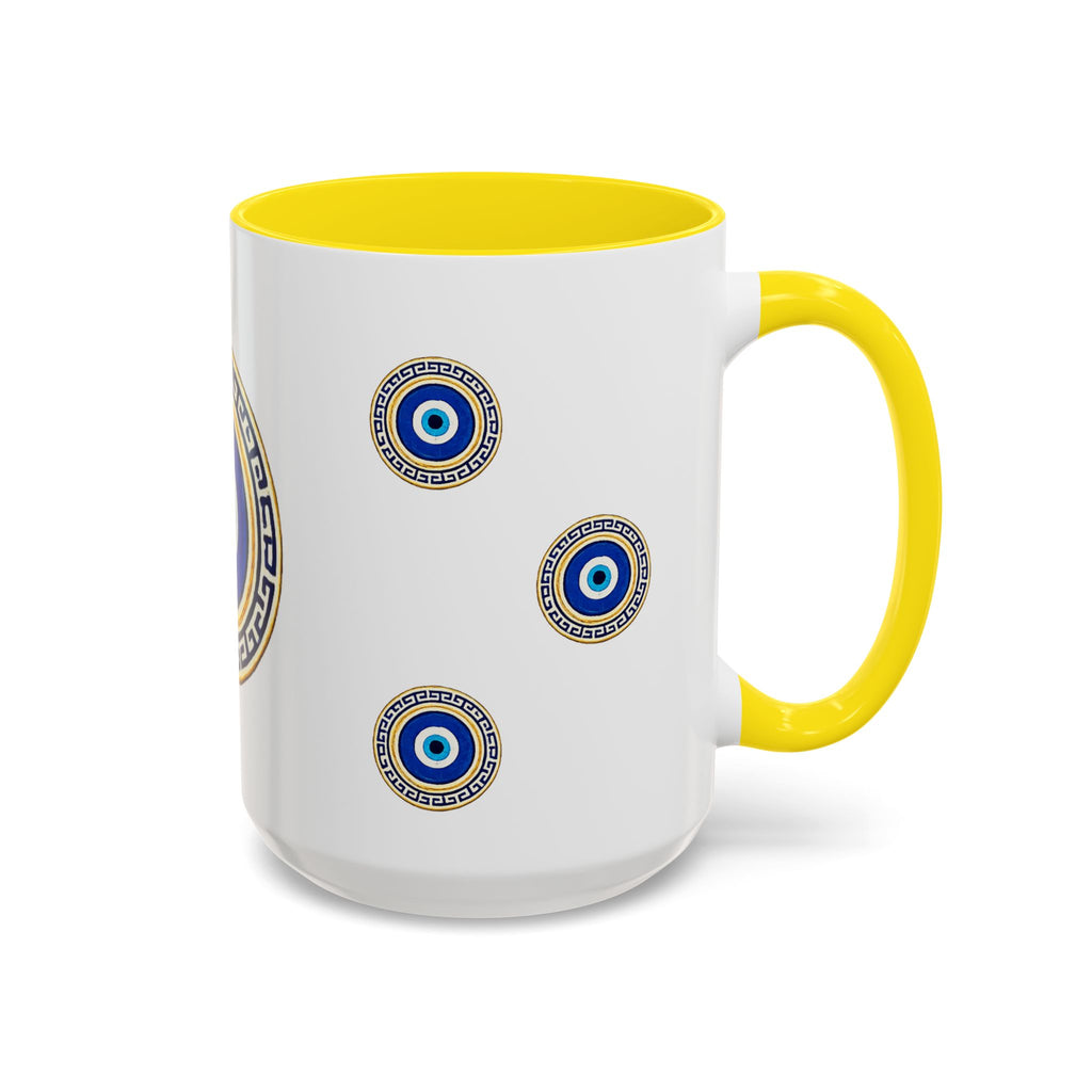 Evil Eye Accent Coffee Mug