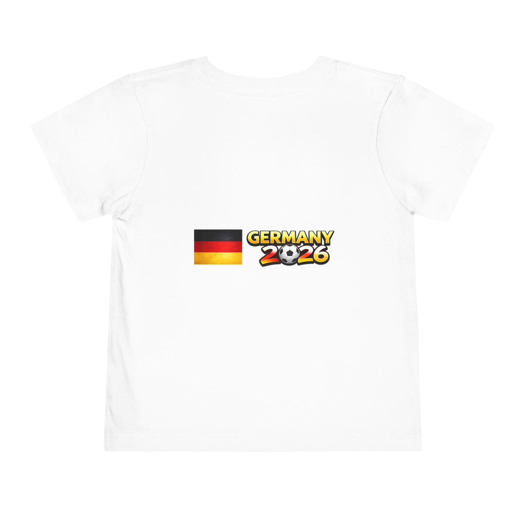 Toddler Tee — Germany Flag & "Germany 2026" Cup Soccer Shirt