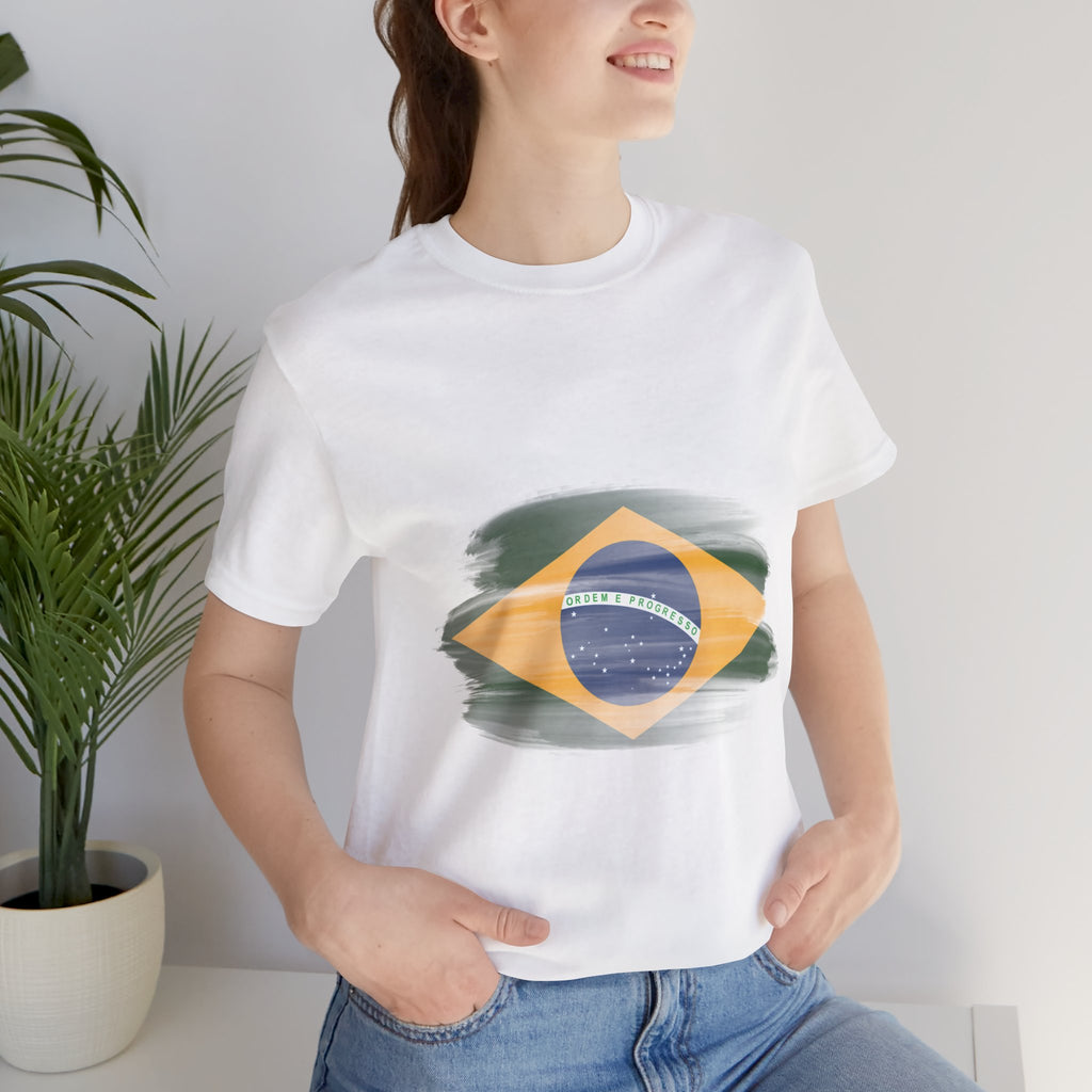 Brazil Flag & Champions 2026 Soccer T-Shirt
