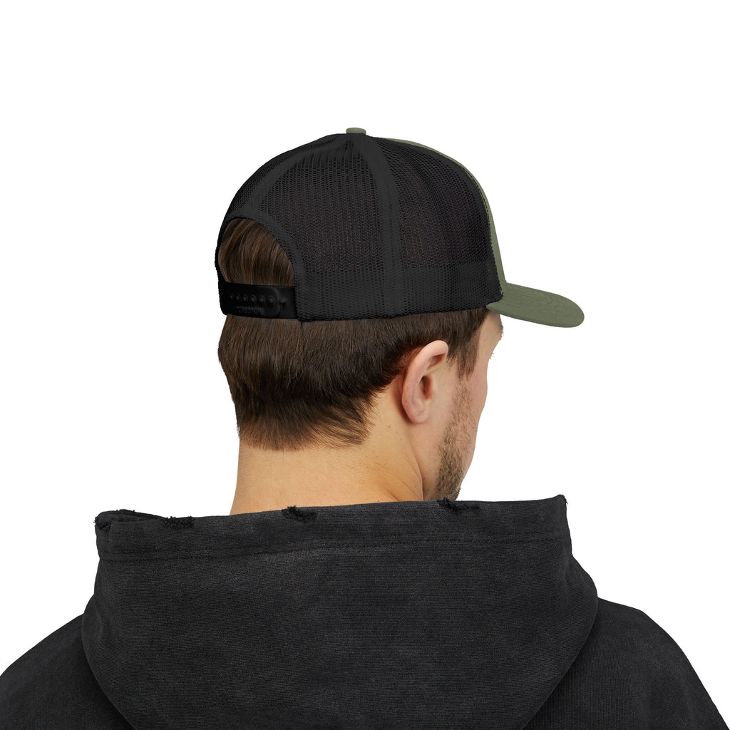 Brazil  Vintage Patch Trucker Cap — Rustic 2026 Crest Snapback