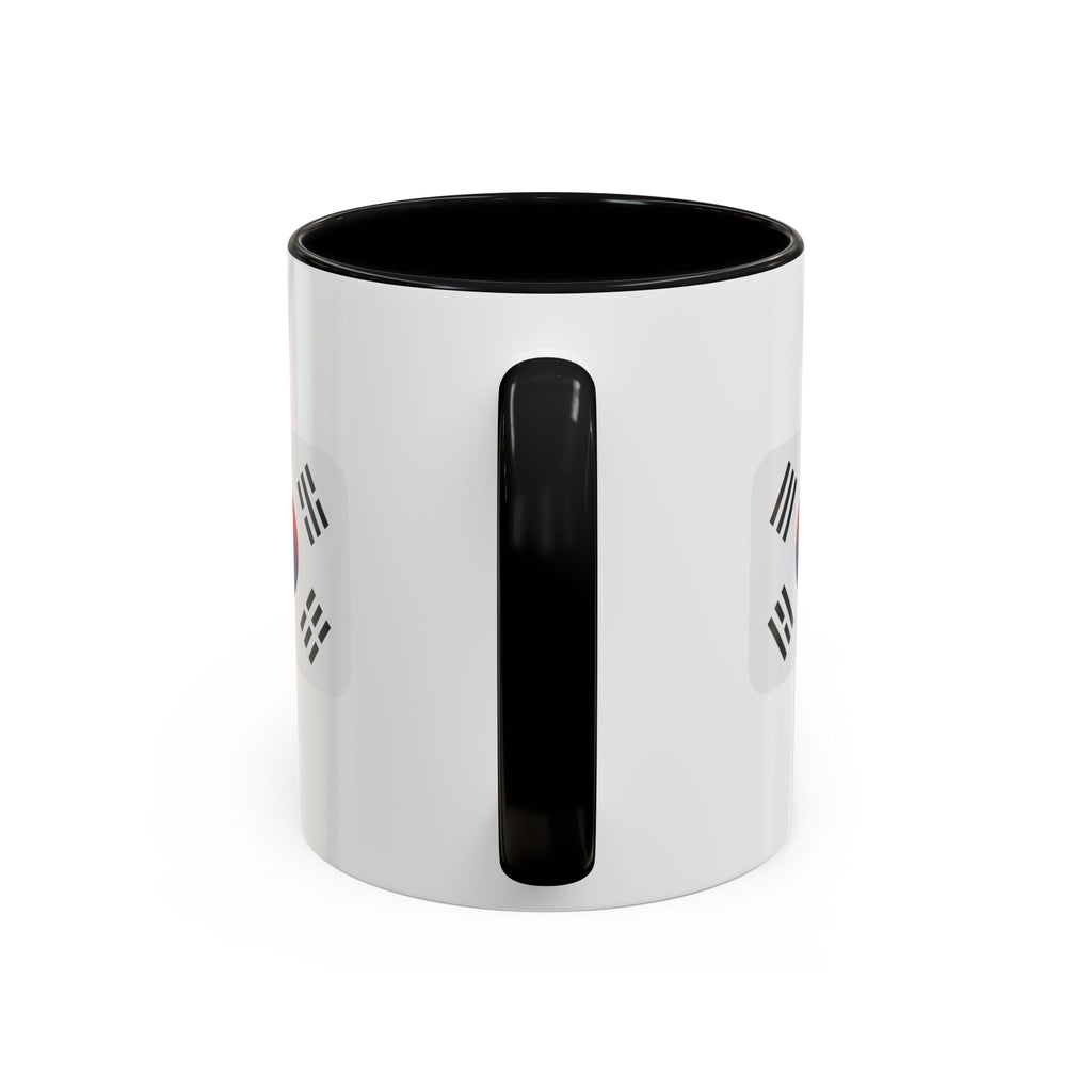 South Korea Accent Coffee Mug (11, 15oz)