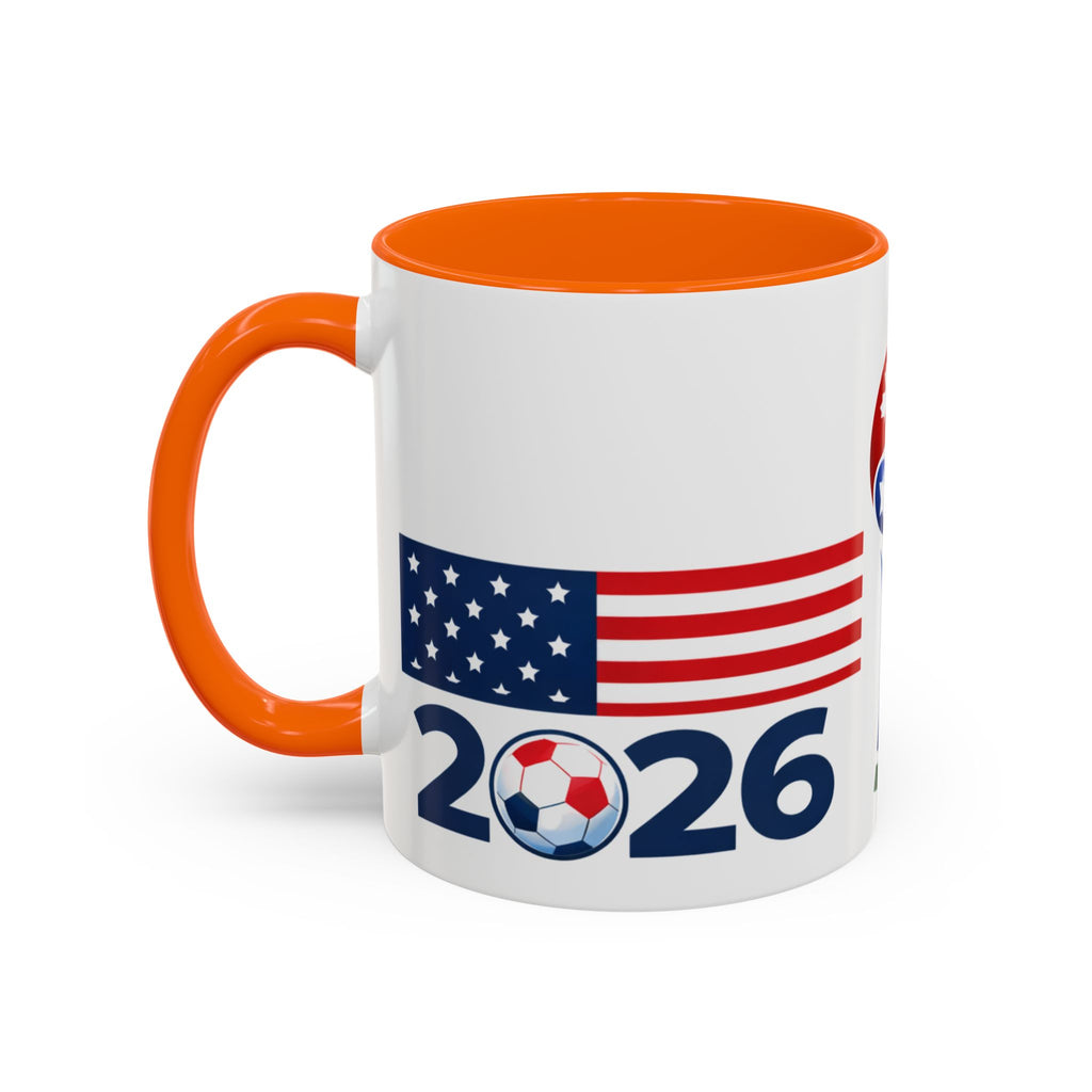 2026 cup USA+Canada Soccer Coffee Mug — 11/15oz Accent