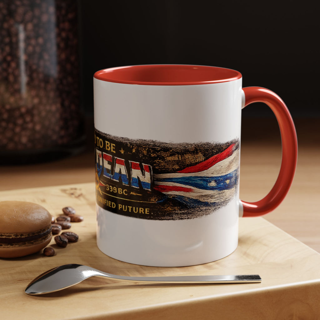 Proud to Be Chaycean Accent Coffee Mug — Island Roots Flag Design (11oz)
