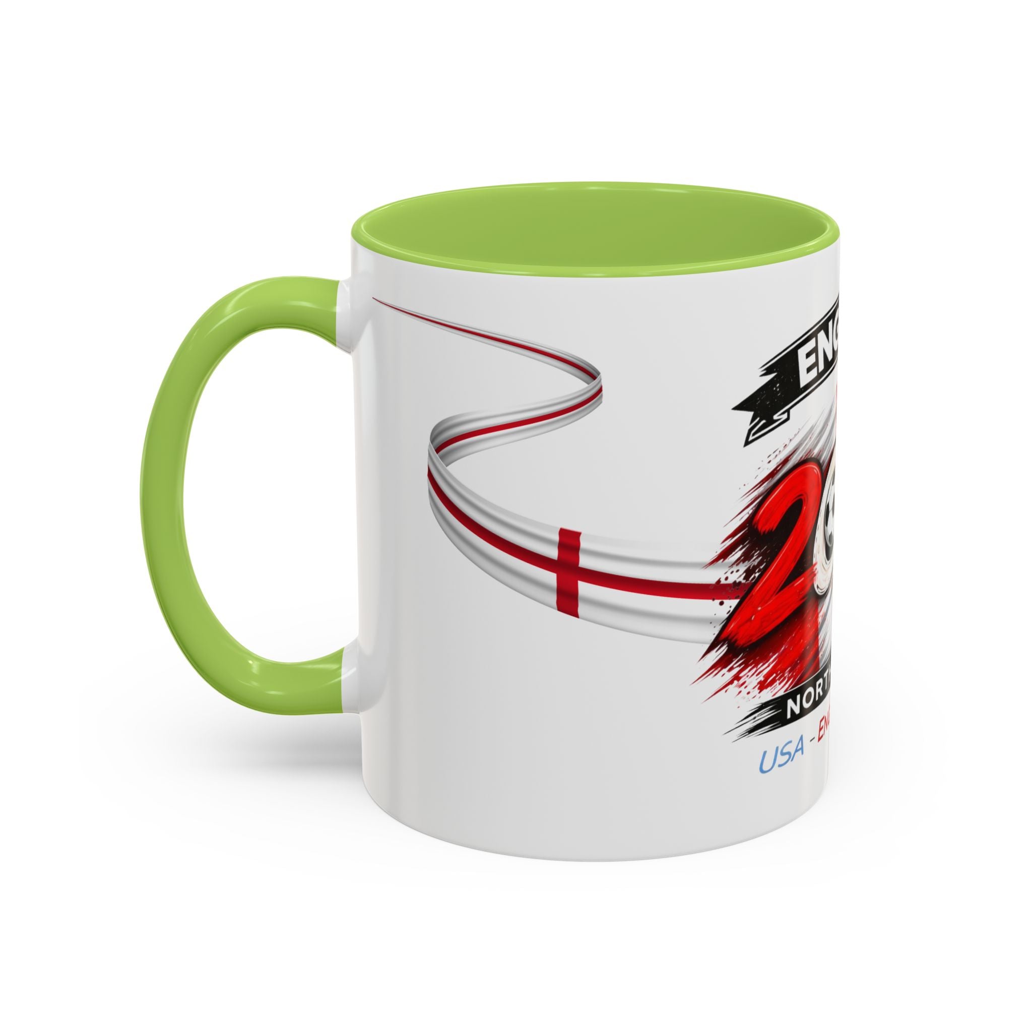 England 2026 Soccer  Cup Mug – North America (USA • England • Mexico)