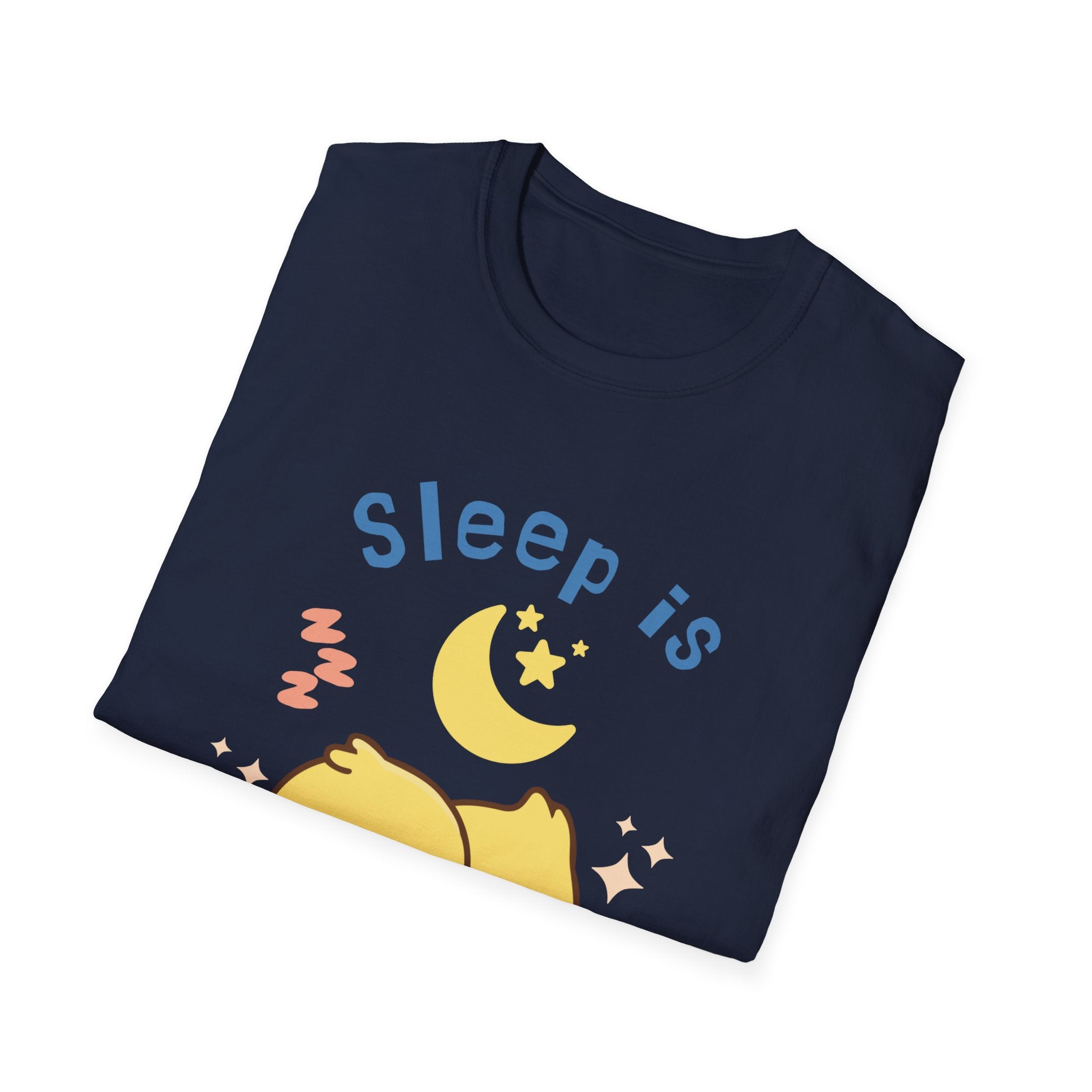 Sleep Is My Sport T-Shirt — Cute Sleeping Duck Graphic Tee