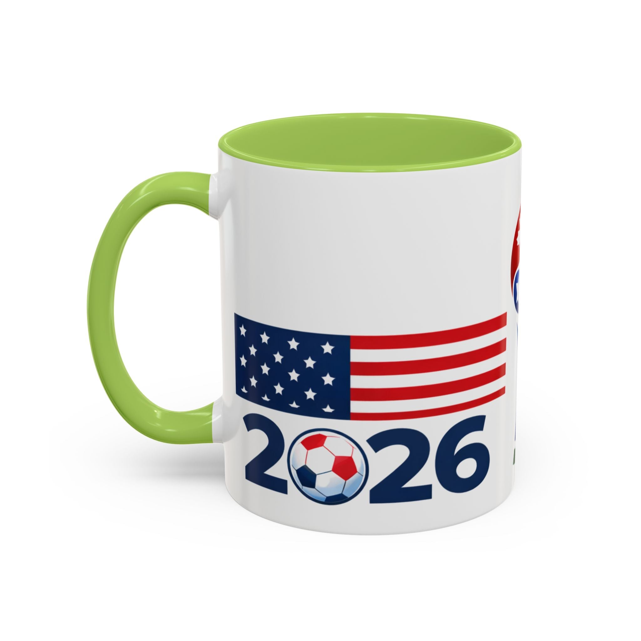2026 cup USA+Canada Soccer Coffee Mug — 11/15oz Accent