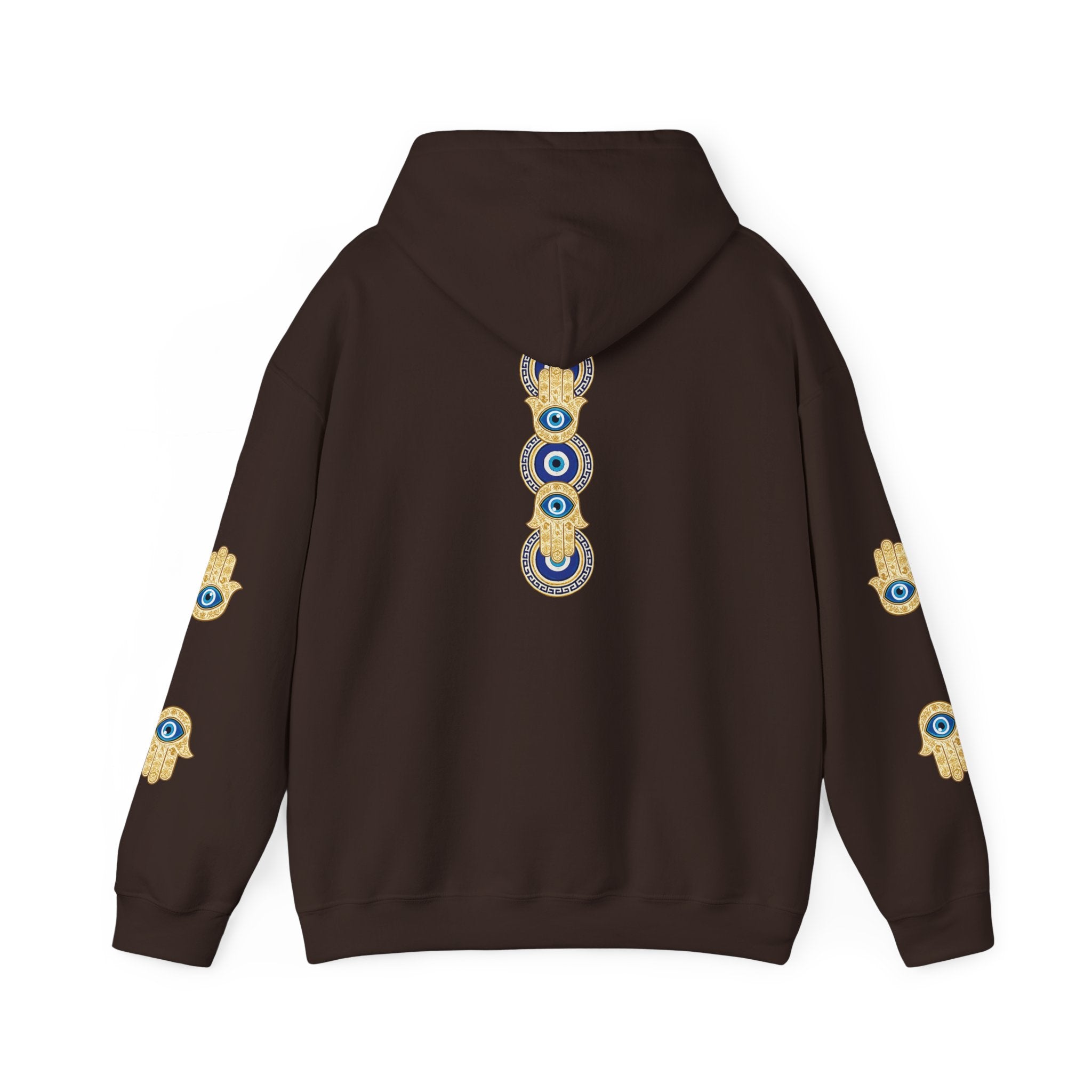 Hamsa Eye Hoodie - Protective Evil Eye Graphic Sweatshirt