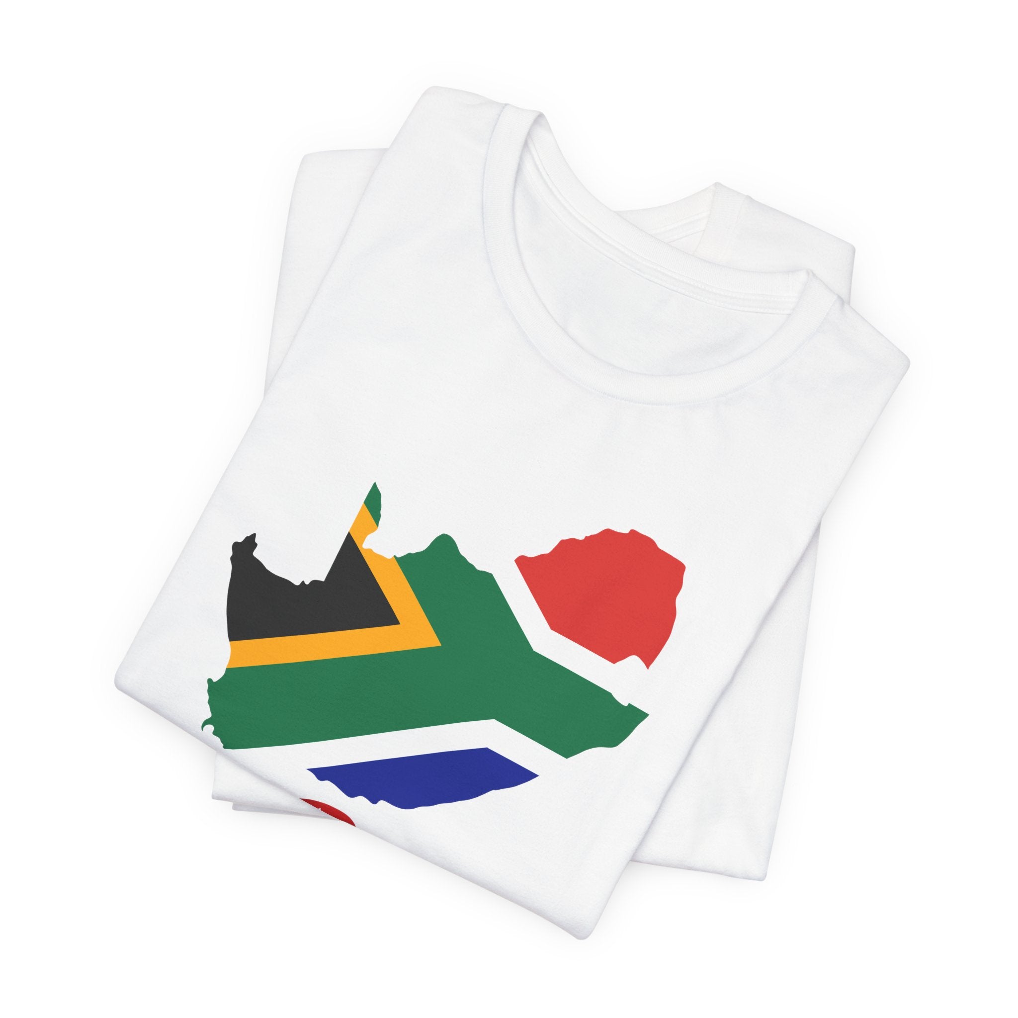 South Africa Cup Soccer T-Shirt — Africa Map Football Fan Tee