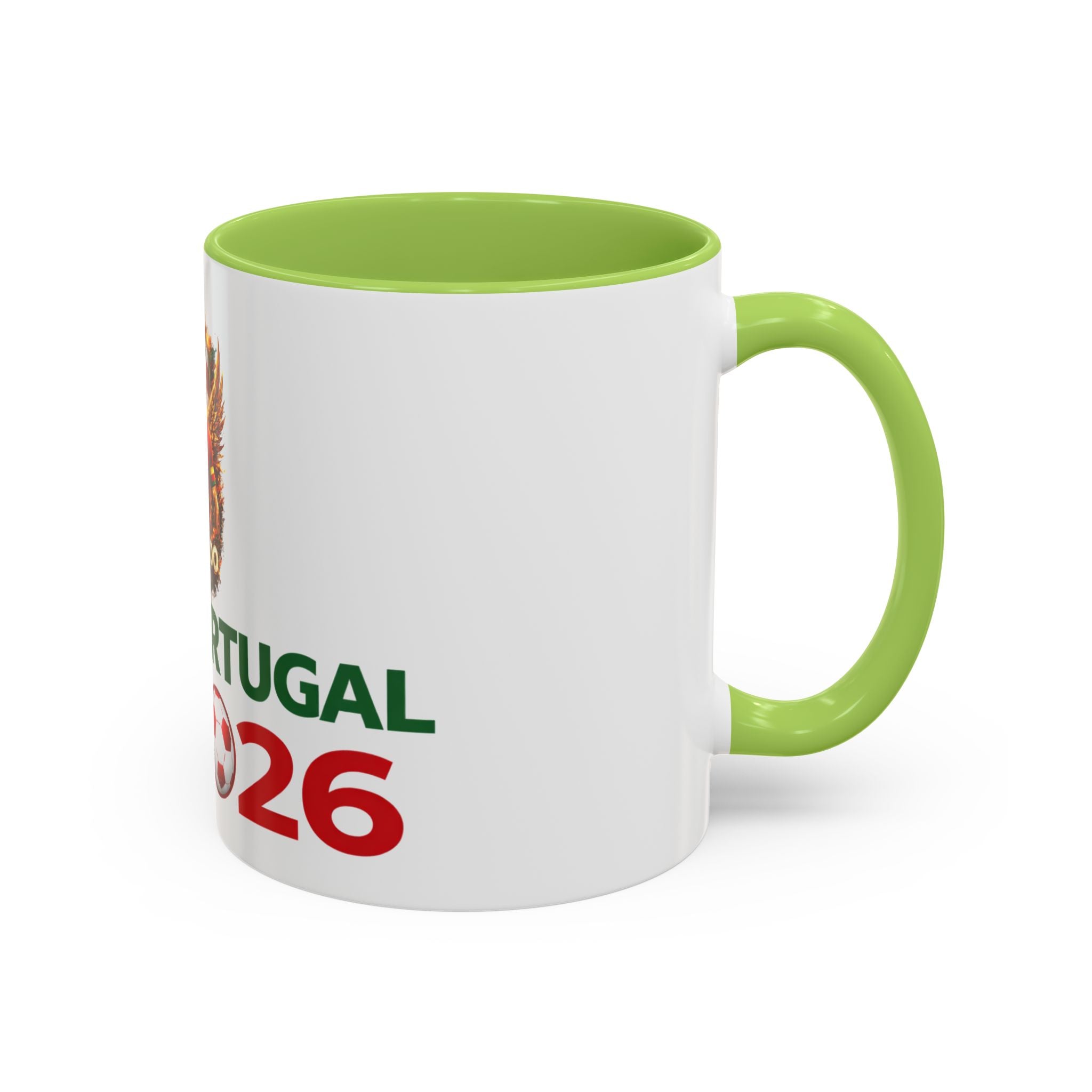 Portugal 2026 Coffee Mug — Soccer Fan Accent Mug (11/15oz)