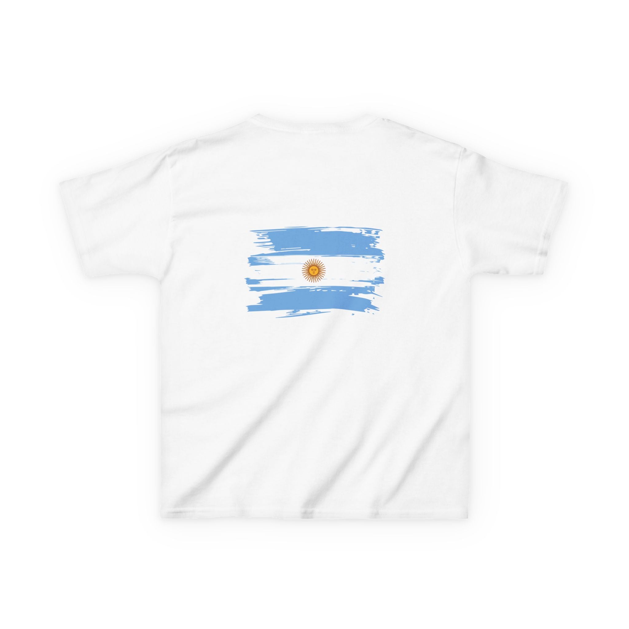 Argentina 2026 Kids T‑Shirt – Soccer Team Crest & Flag Youth Tee