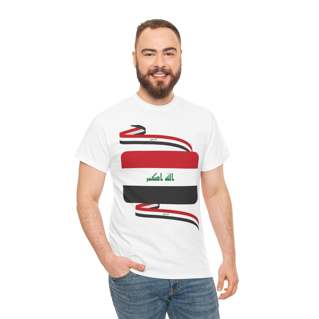 Iraq Flag T-Shirt – Iraqi Pride Short Sleeve Tee