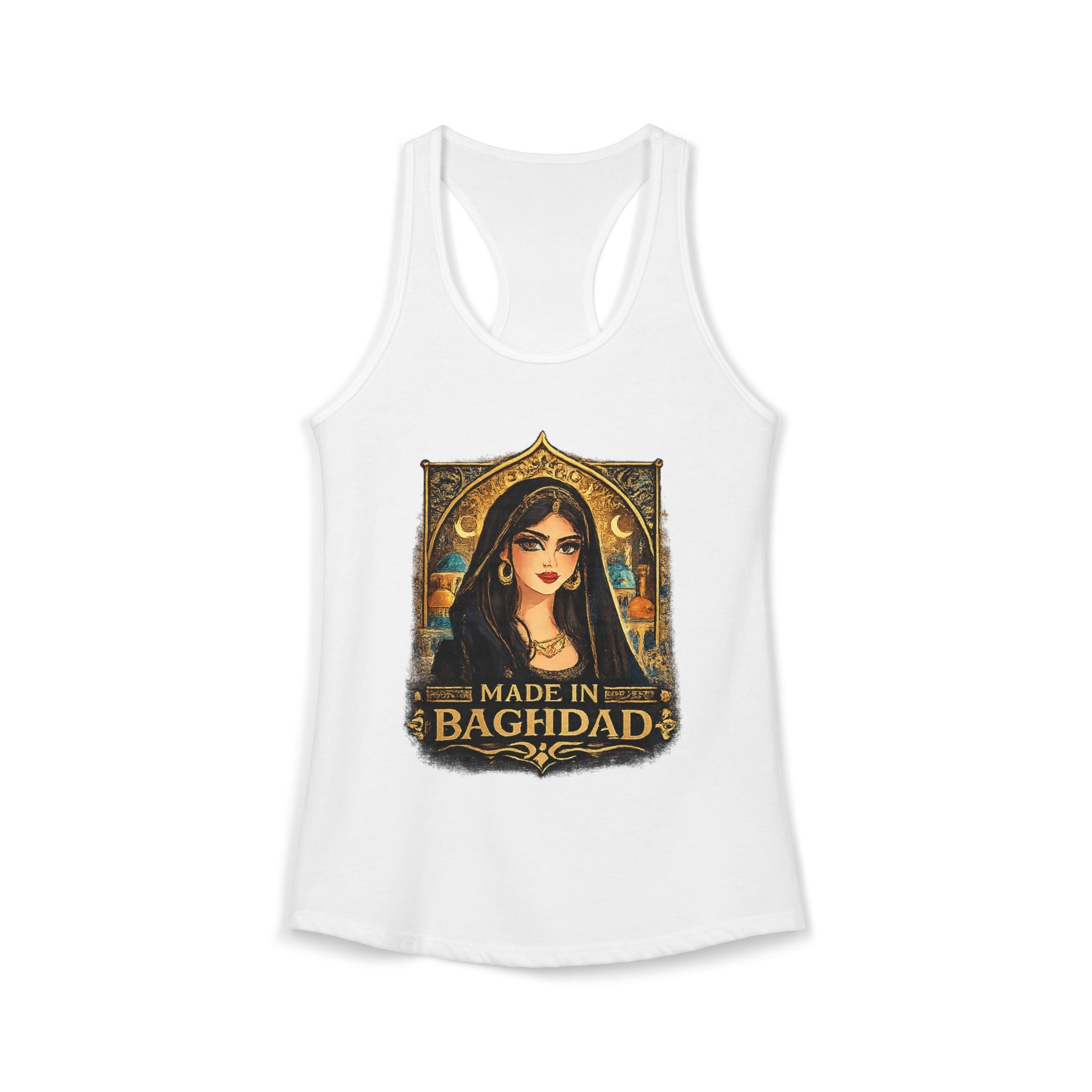 Women's Ideal Racerback Tank made in baghdad