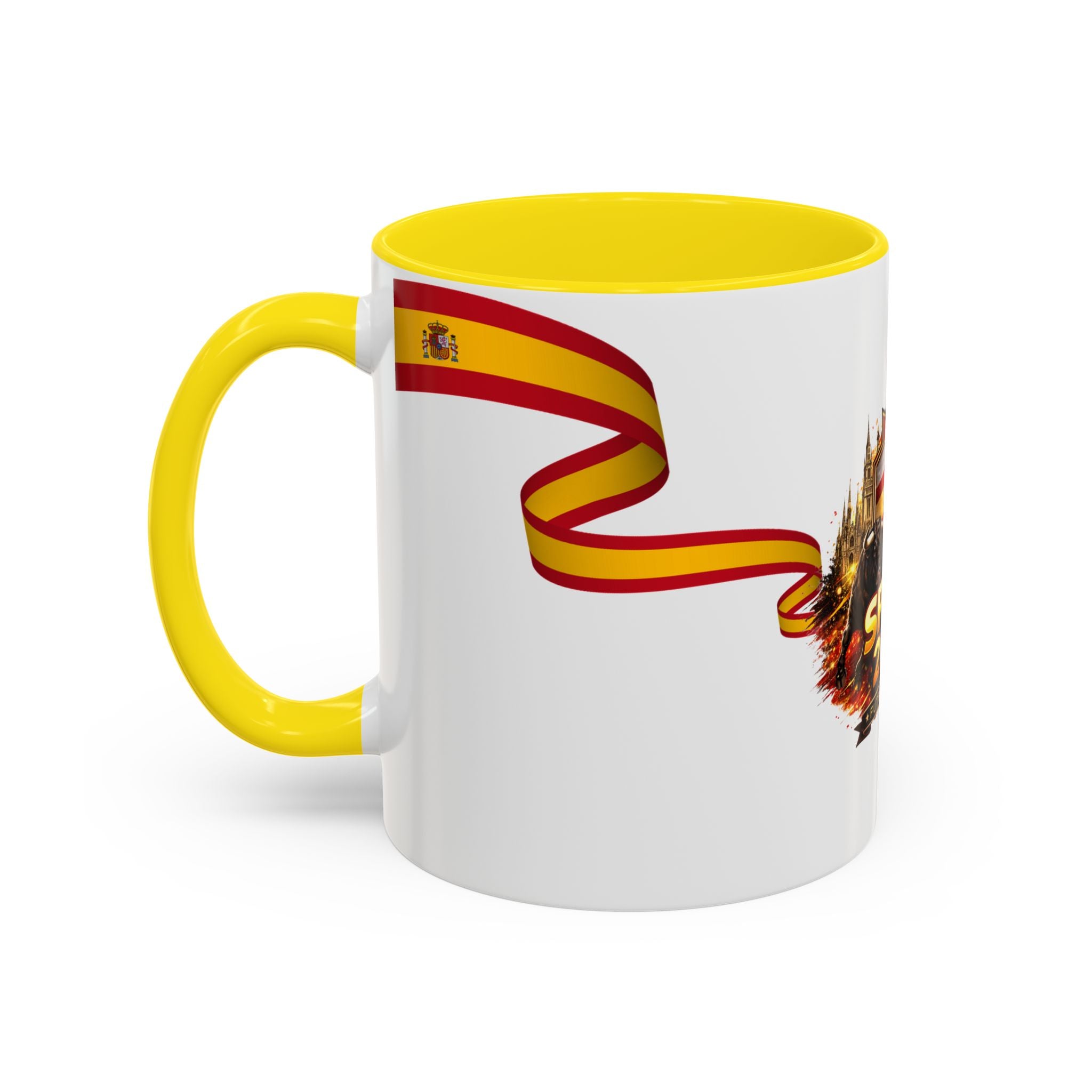 Spain 2026 Soccer Mug – Spain Futbol Fuerte Accent Coffee Cup (11/15oz)