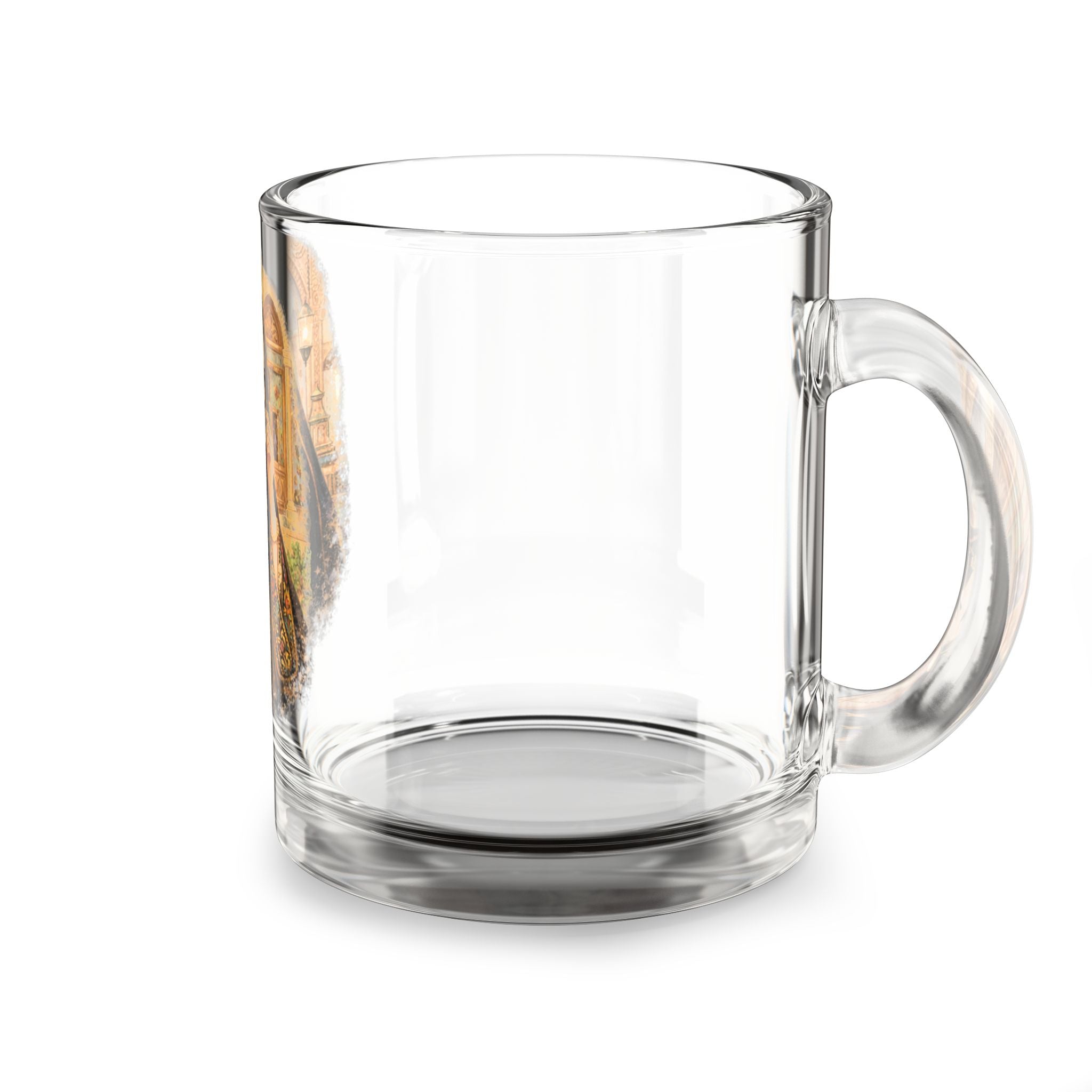 Iraqi women Glass Mug, 10oz