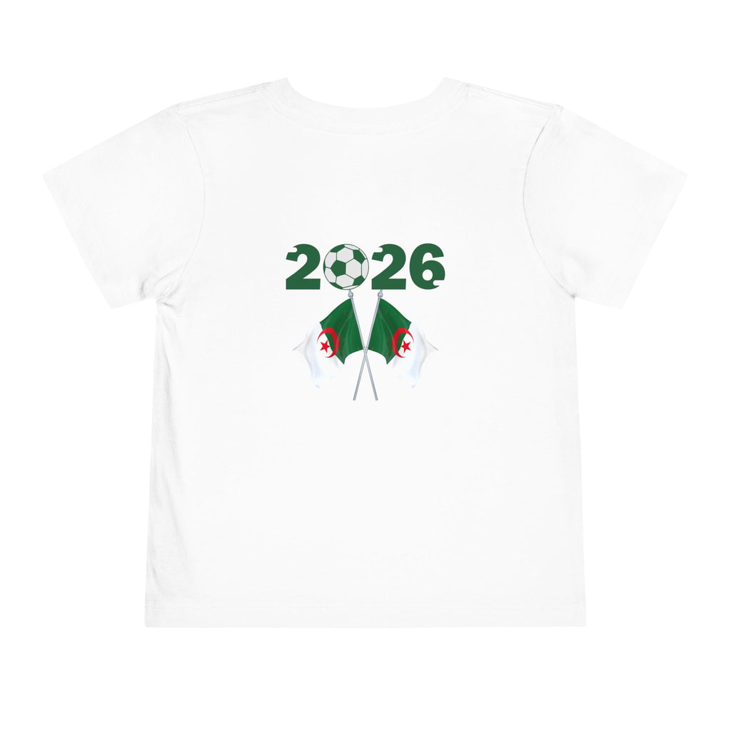 Algeria Toddler Tee — Algeria 2026 Cup Soccer Cup Design