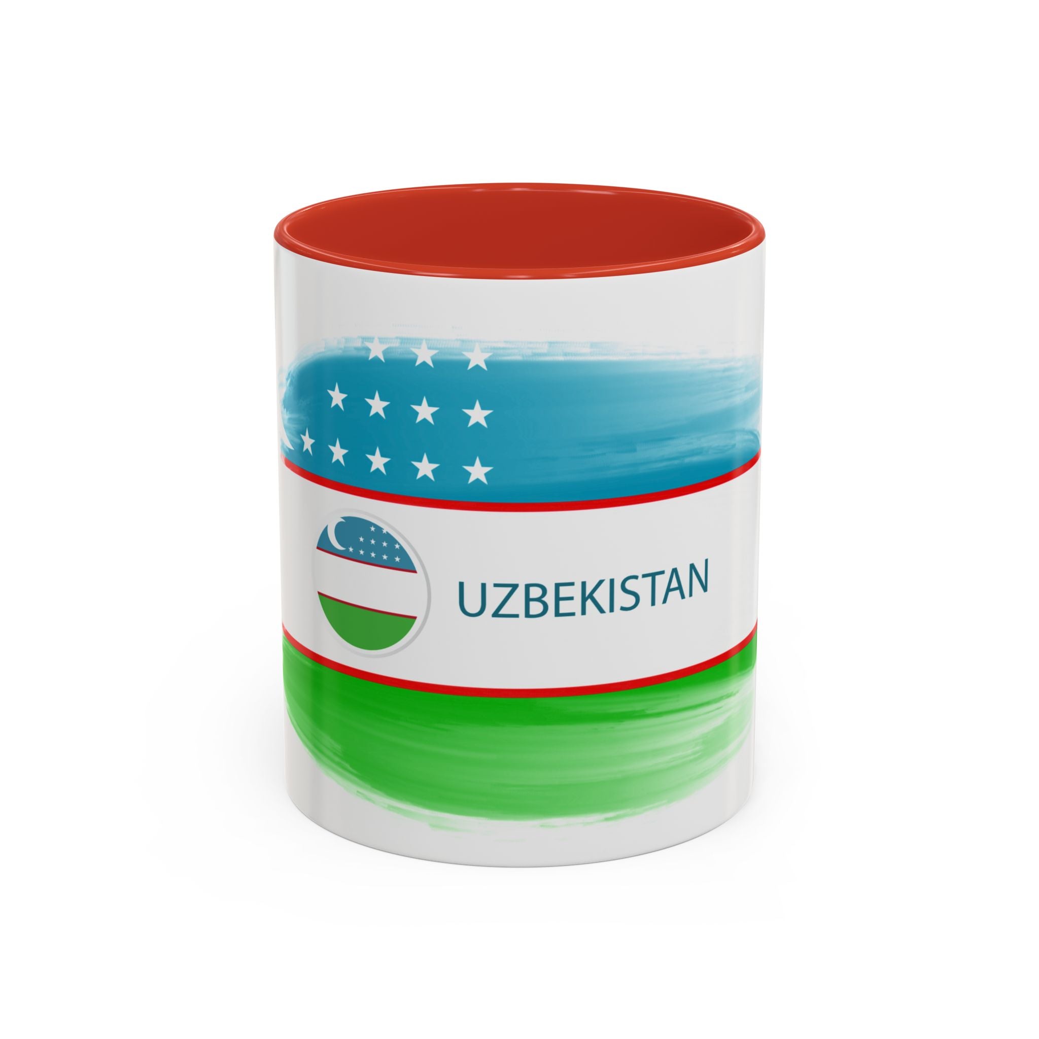 Uzbekistan Accent Coffee Mug (11, 15oz)