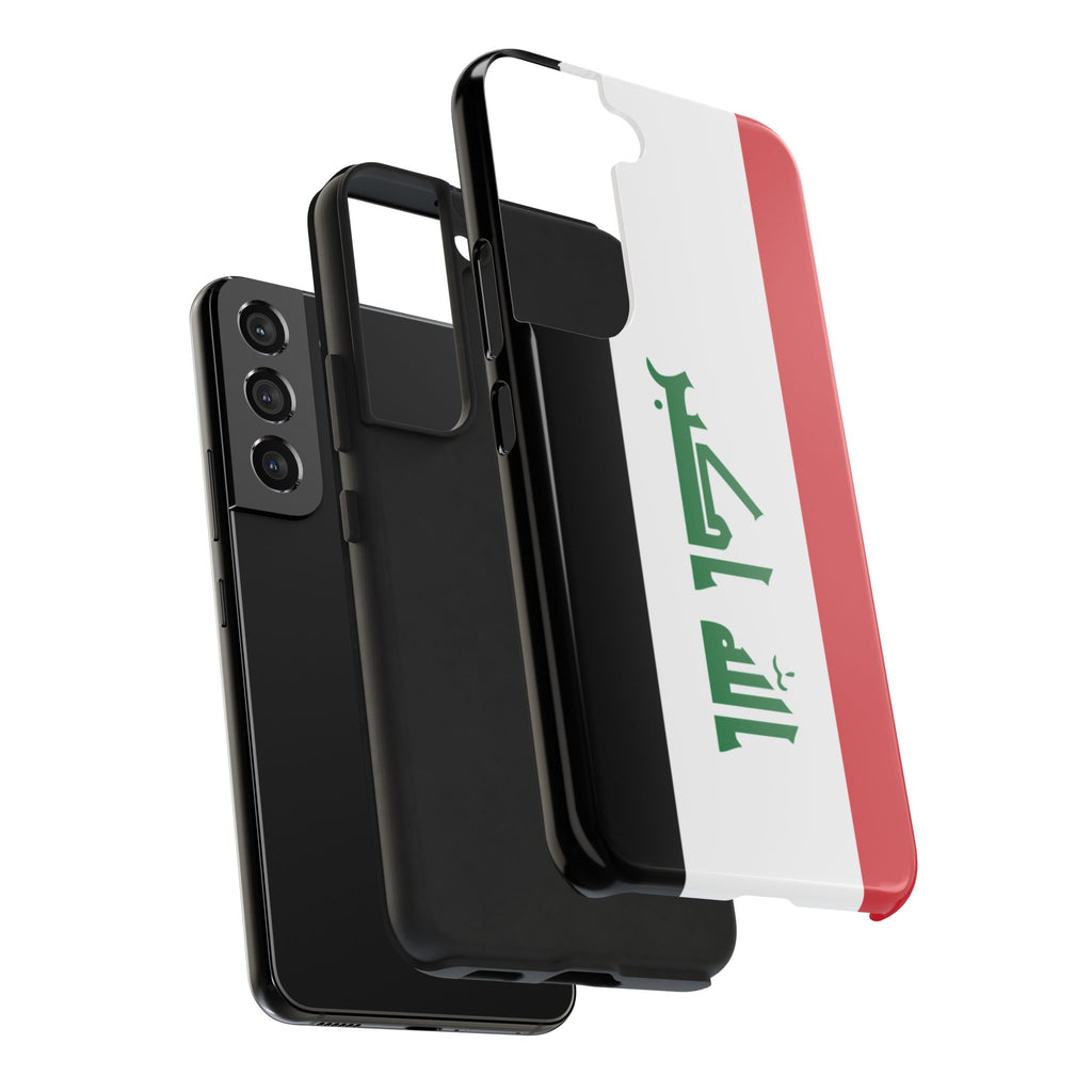 Iraq Flag Tough Phone Case — Durable Patriotic iPhone/Android Cover