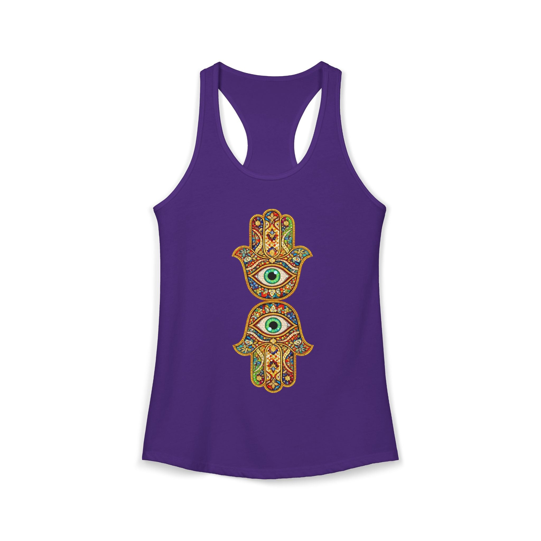 Women's Ideal Racerback Tank evil eye