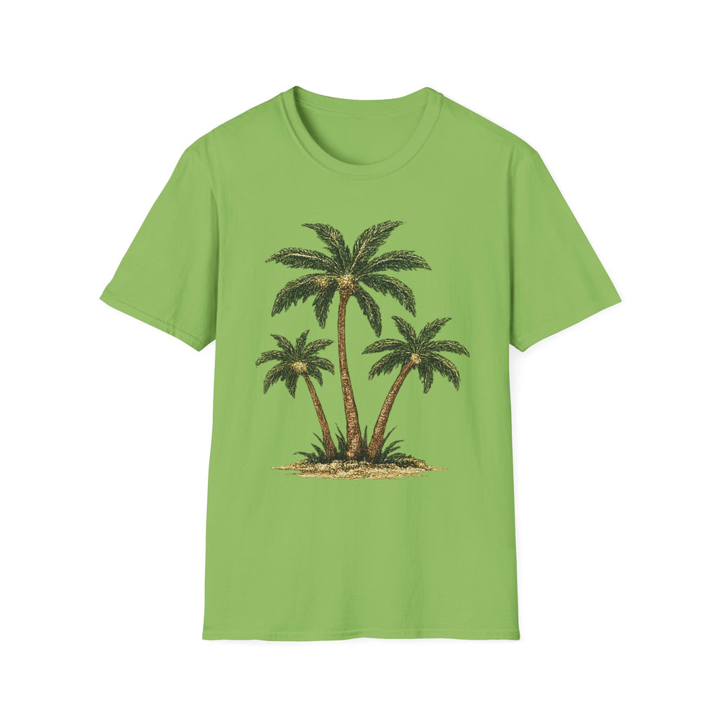 Palm Trees Graphic T-Shirt — Tropical Beach Vibe Tee