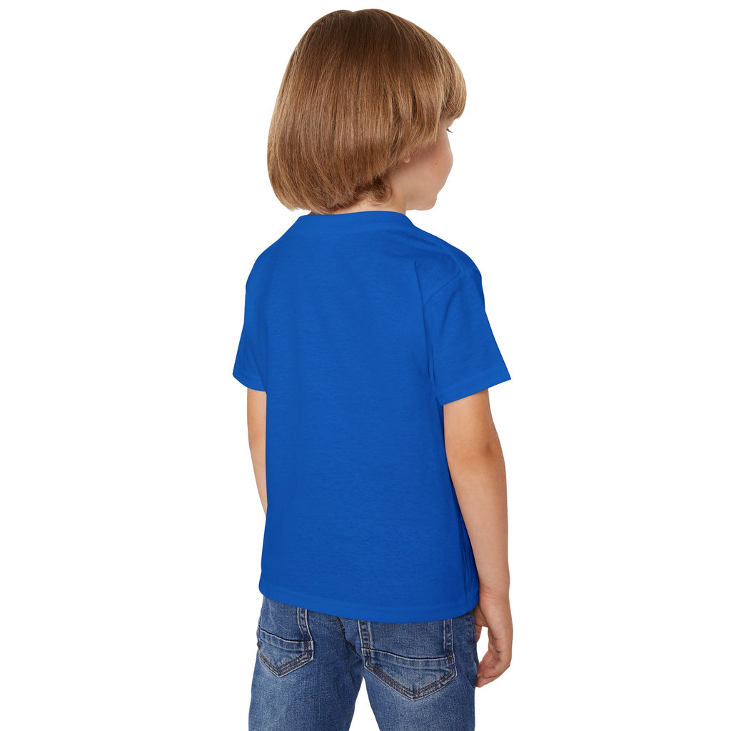 Toddler T-Shirt — Cute Eid Mubarak Sheep with Balloons (Arabic عيدكم مبارك)