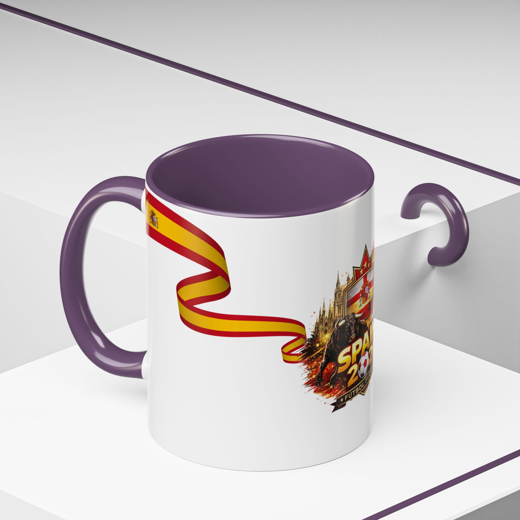 Spain 2026 Soccer Mug – Spain Futbol Fuerte Accent Coffee Cup (11/15oz)