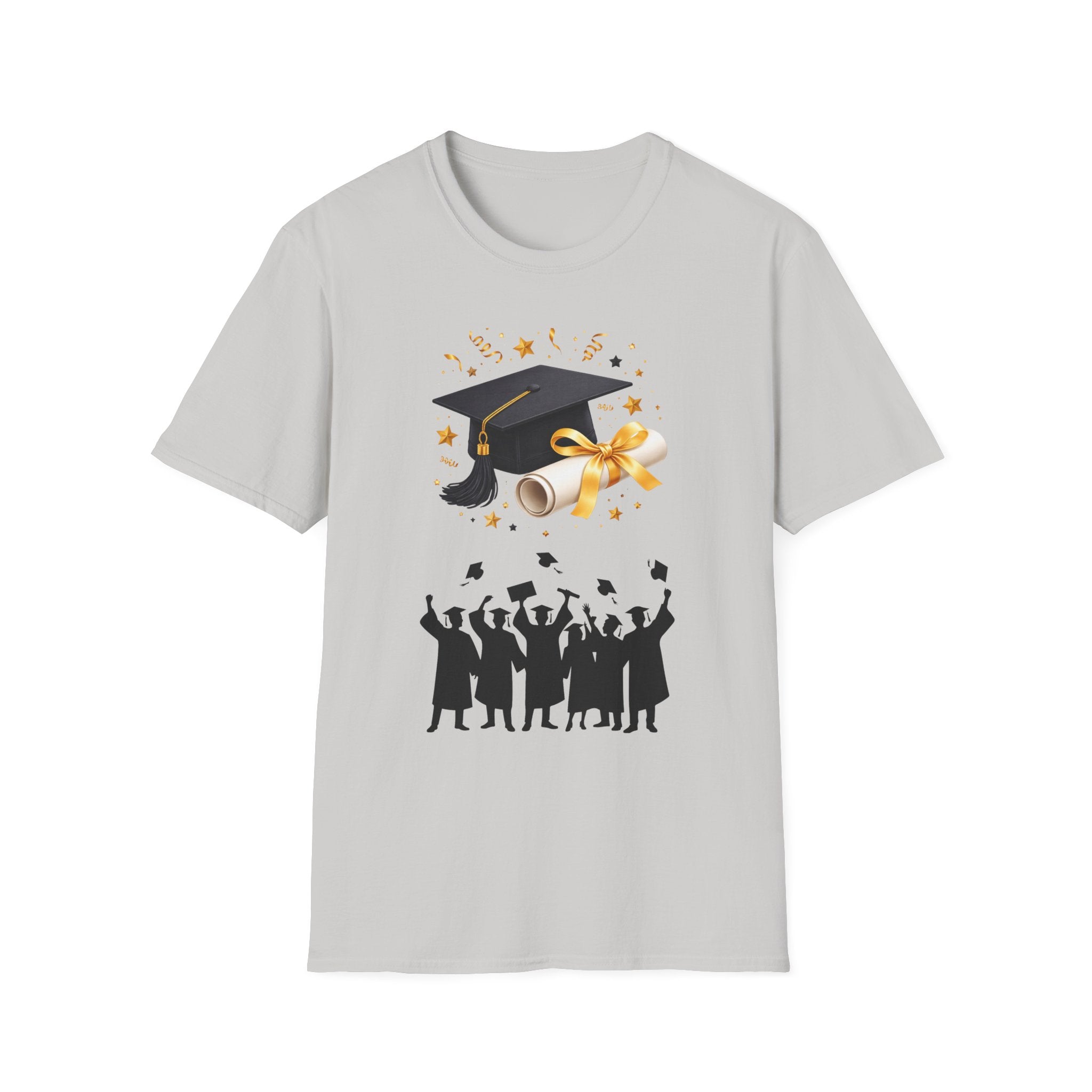 Graduation Cap & Diploma T-Shirt — Class of Celebration Tee