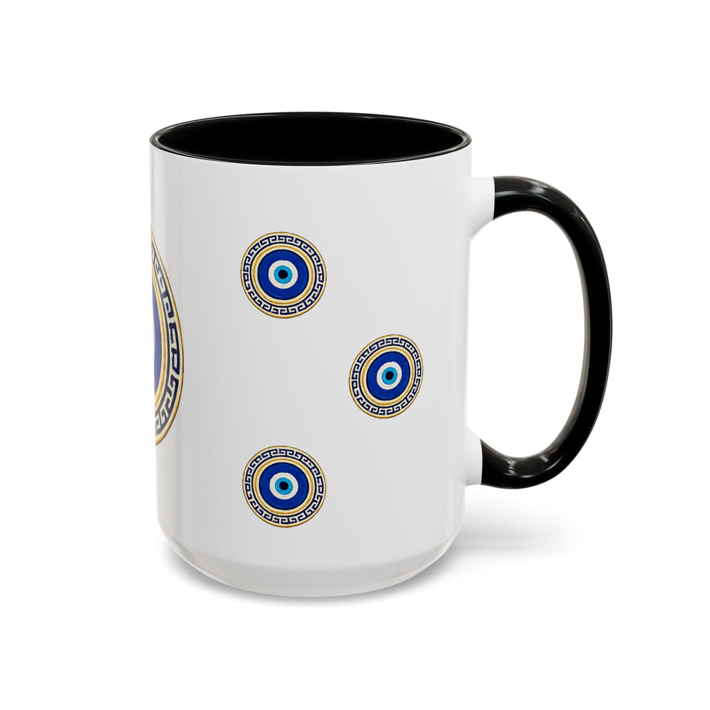 Evil Eye Accent Coffee Mug
