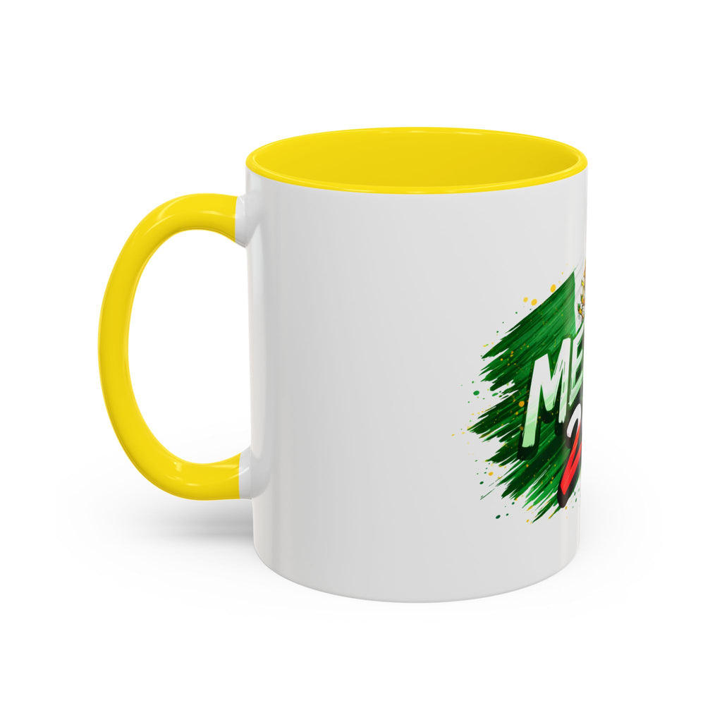 Mexico 2026 Soccer Mug — Mexican Flag Football Cup Coffee Cup (11/15oz)