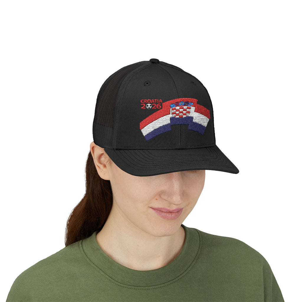 Croatia 2026 Flag Trucker Cap