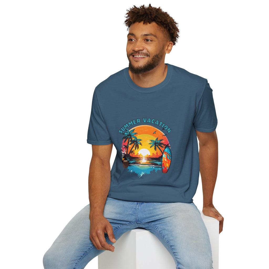 Summer Vacation Graphic T-Shirt