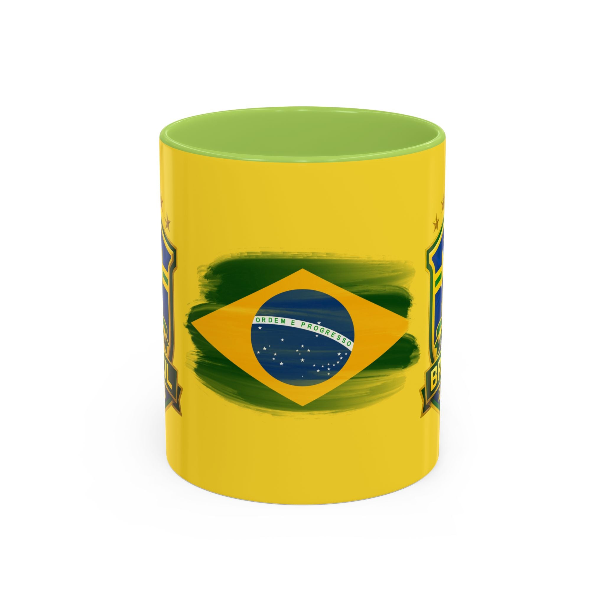 Brazil Soccer 2026 Accent Coffee Mug