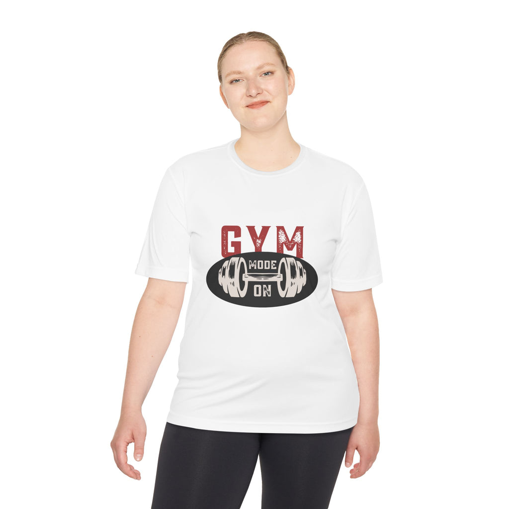Gym Mode On Moisture-Wicking Tee