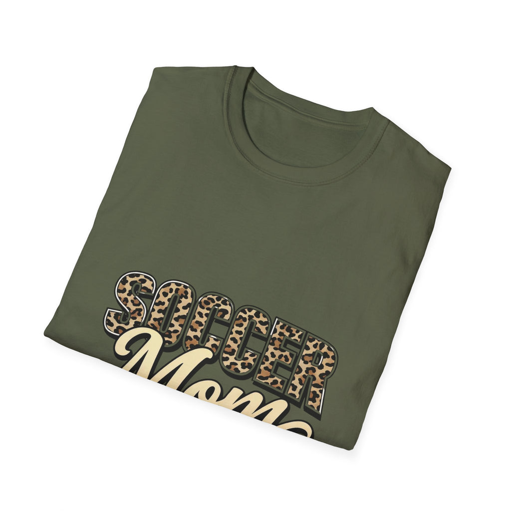 Soccer Mom Leopard Print T-Shirt