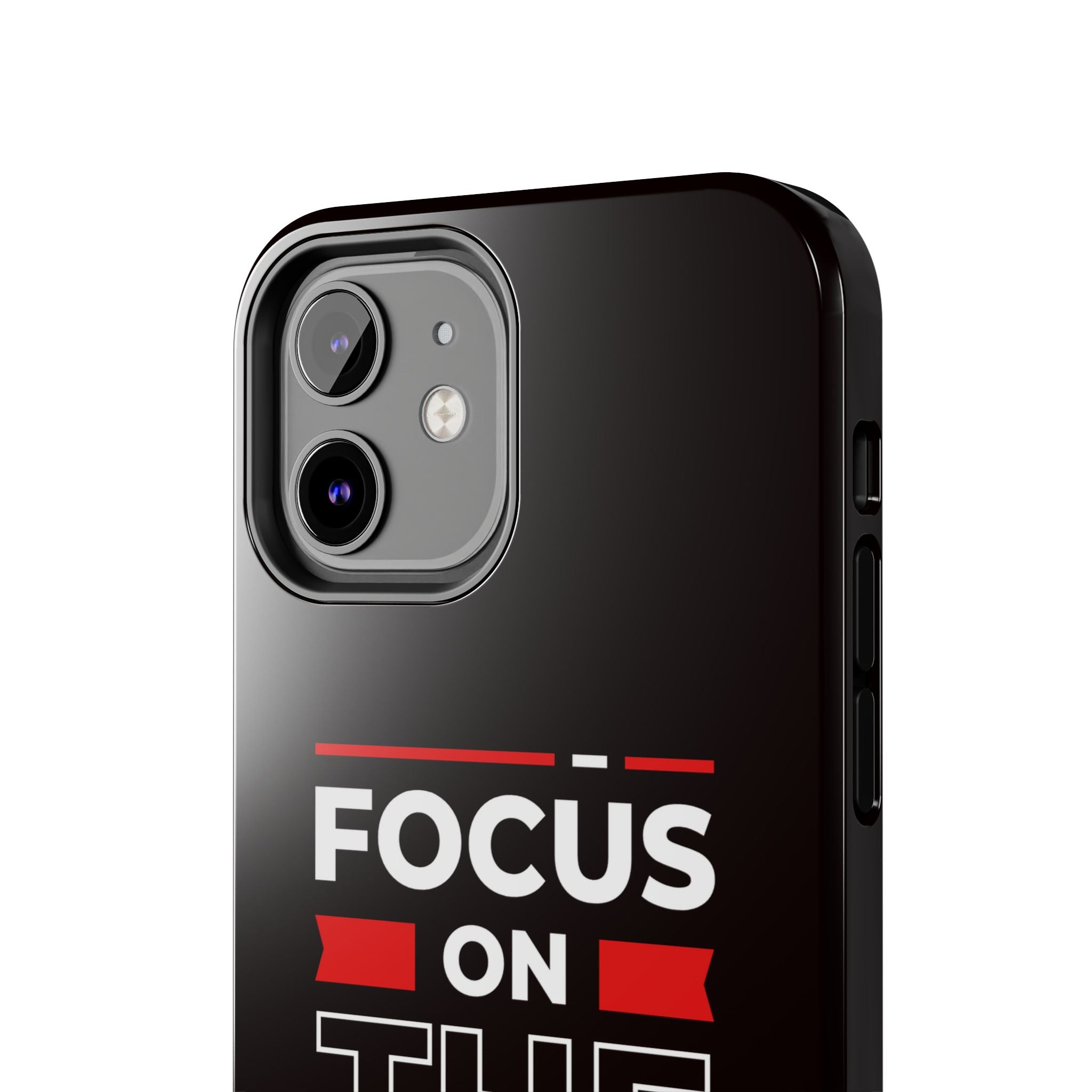 Focus on the Future Tough Phone Case — Motivational Protective Phone Cover