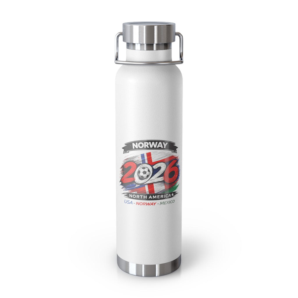 Norway 2026 Soccer Tour 22oz Insulated Bottle